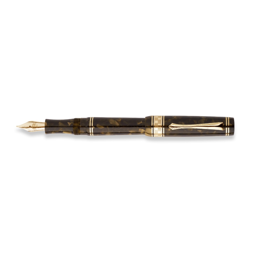 Nettuno 1911 Superba Marbled Green Pióro wieczne