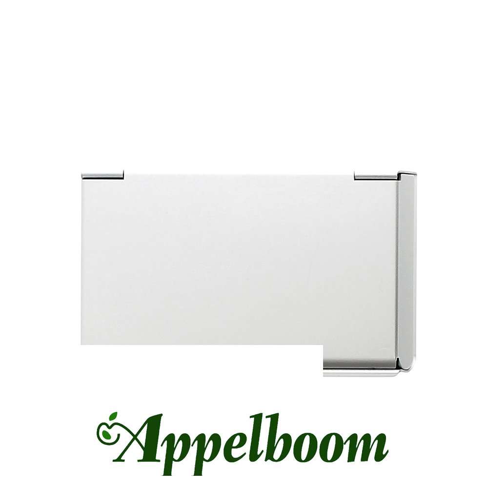 Ögon Designs One Touch Silver Business Card Holder