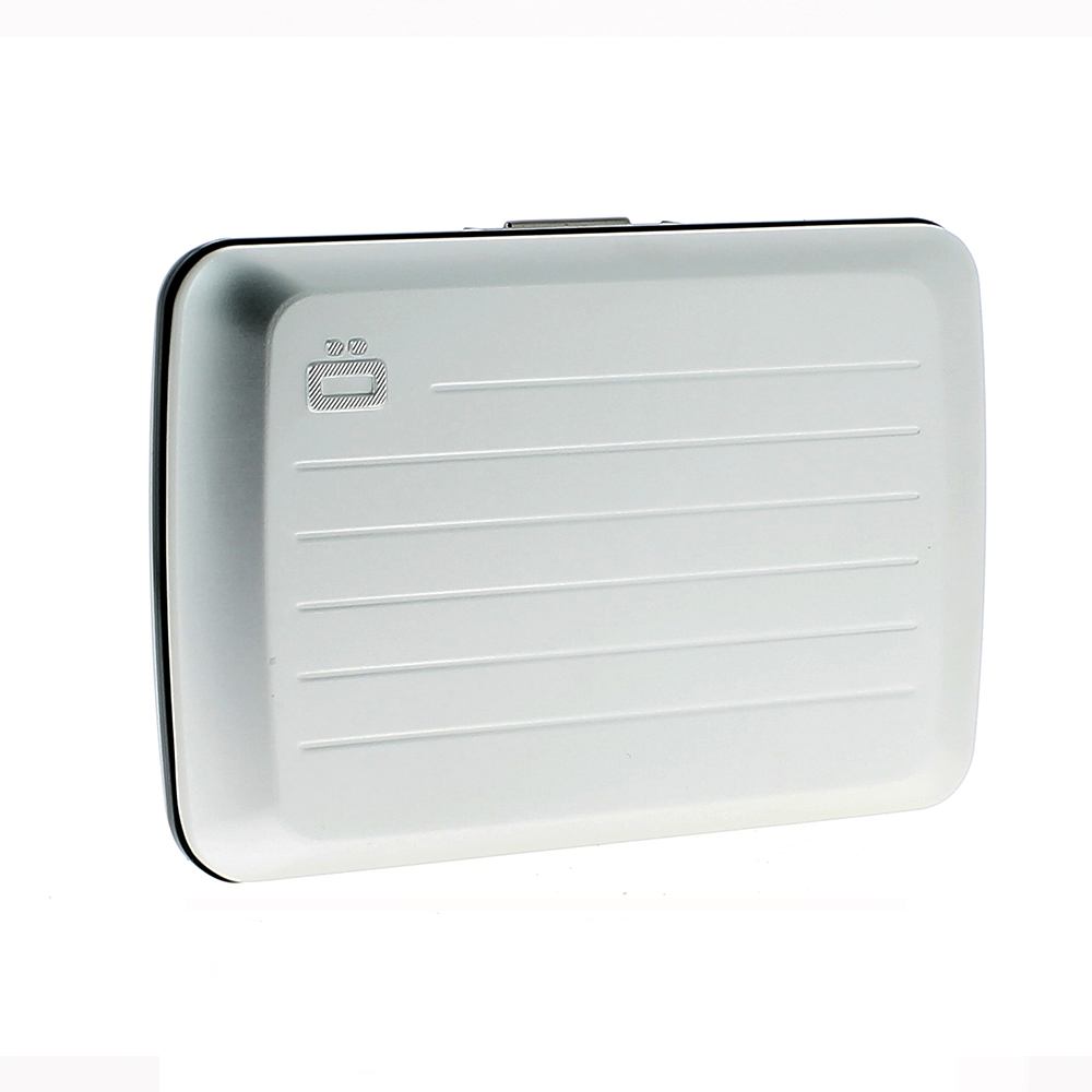 Ögon Designs Stockholm V2 Silver Credit Card Holder
