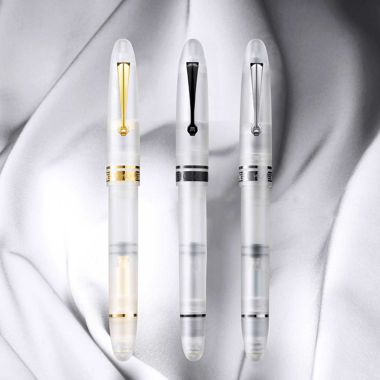 Omas Ogiva Frosted Demonstrator ST Fountain pen
