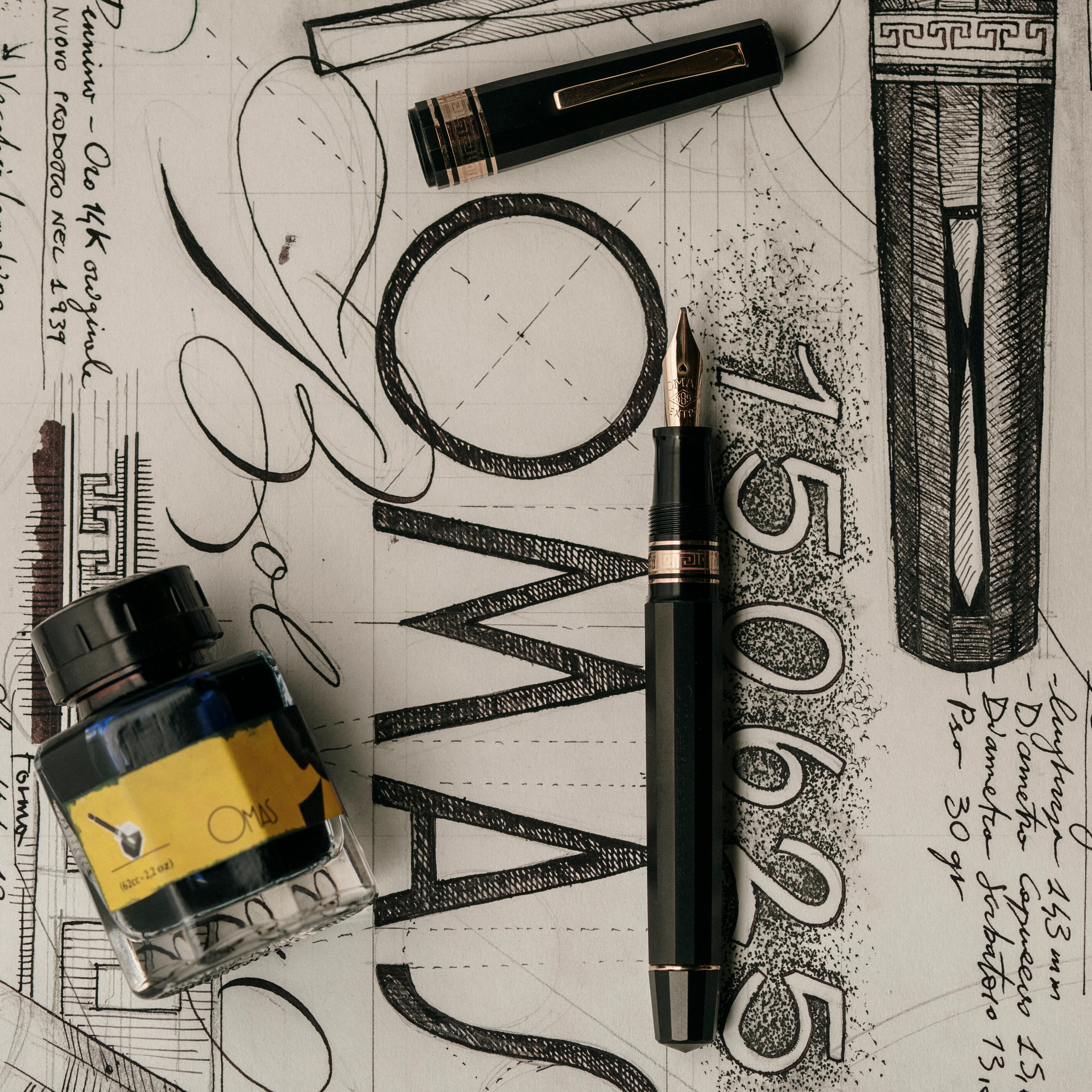 Omas The Paragon 150625 GT Reservoarpenna