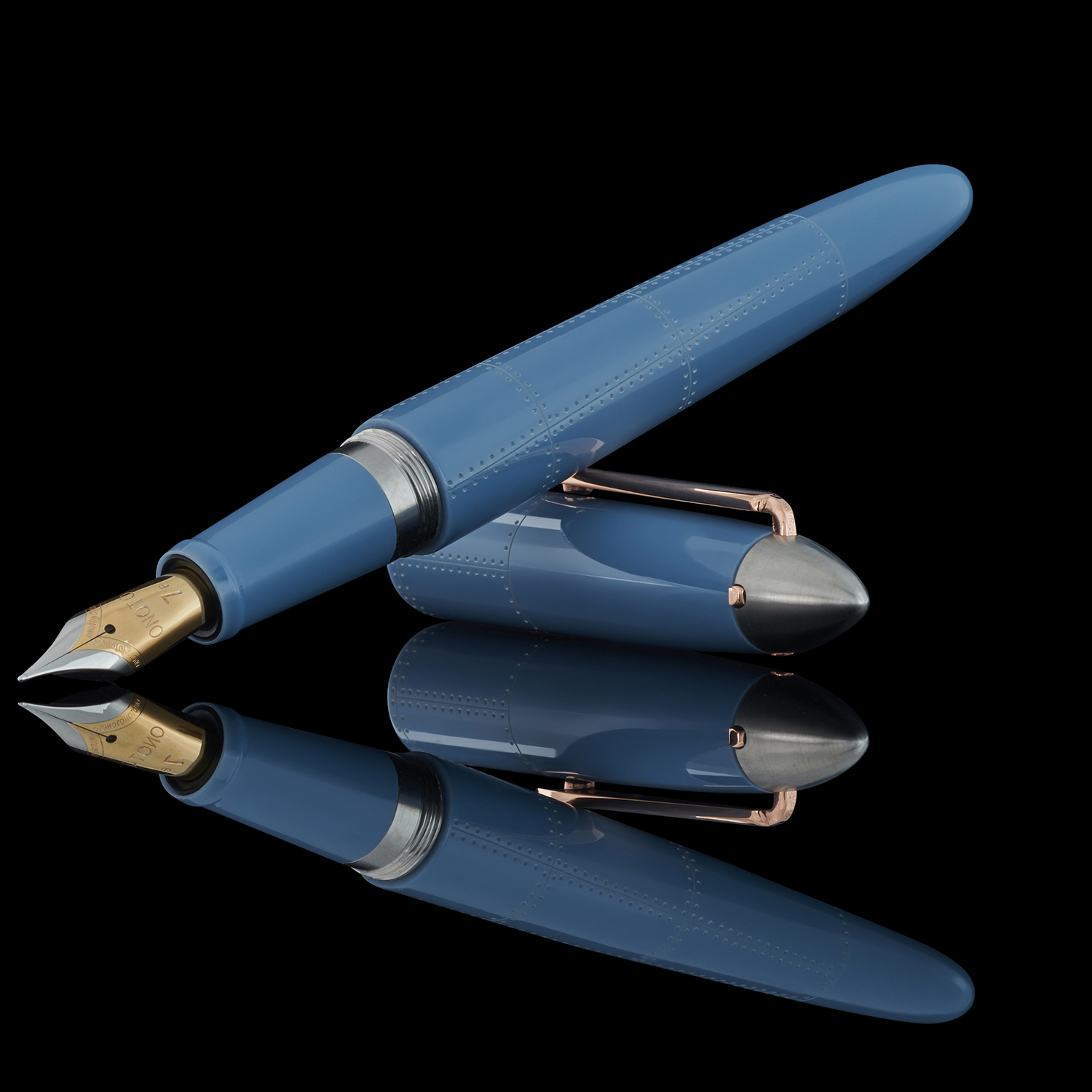 Onoto Aviator Air Force Blue Fountain pen
