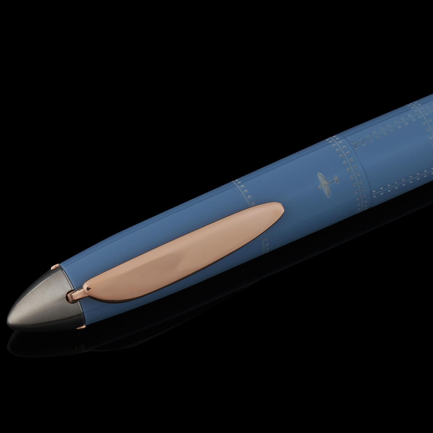 Onoto Aviator Air Force Blue Fountain pen
