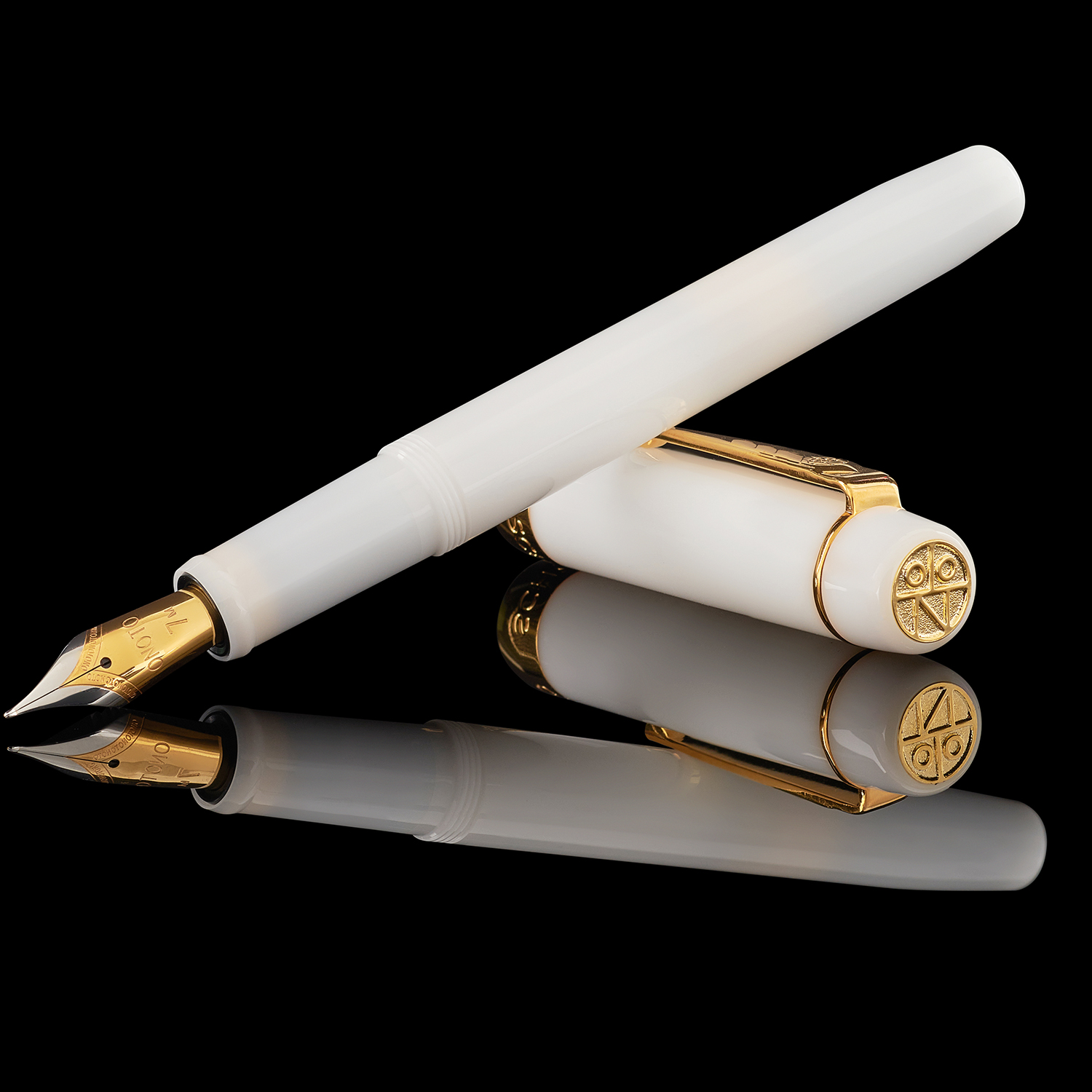 Onoto Scholar Ivory GT Caneta de tinta permanente