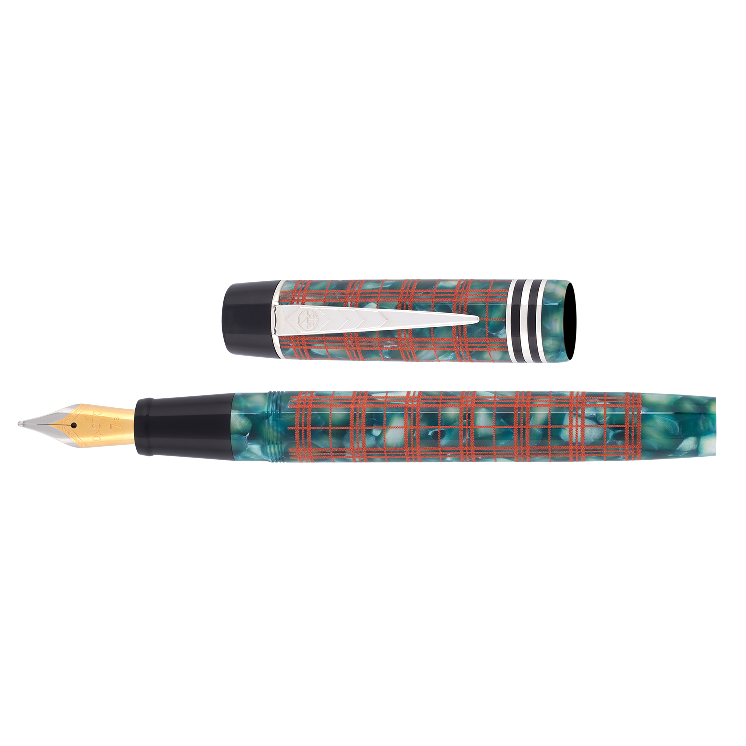 Onoto Magna Macbeth Corona Red Fountain pen