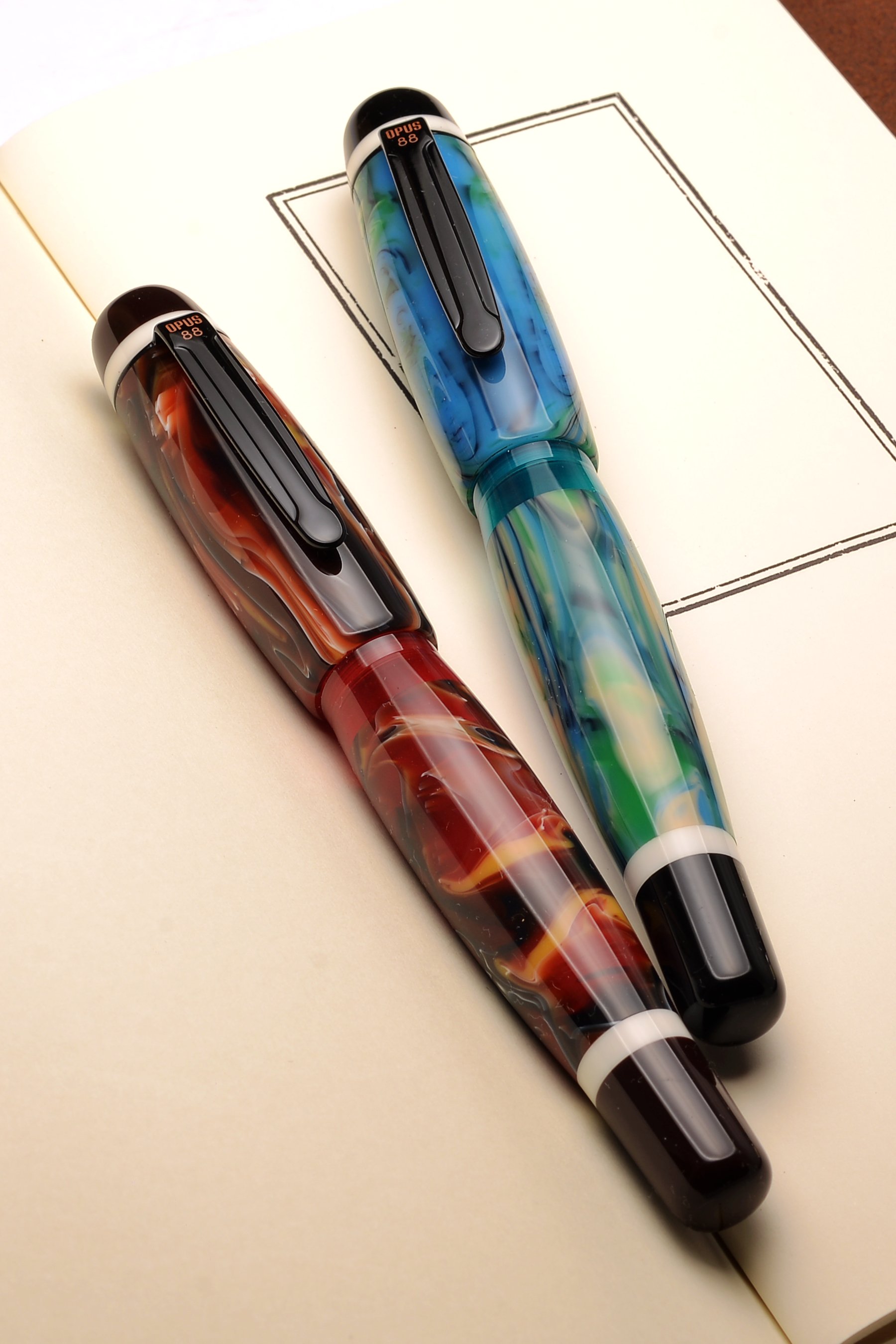 Opus 88 Bela Blue Fountain pen