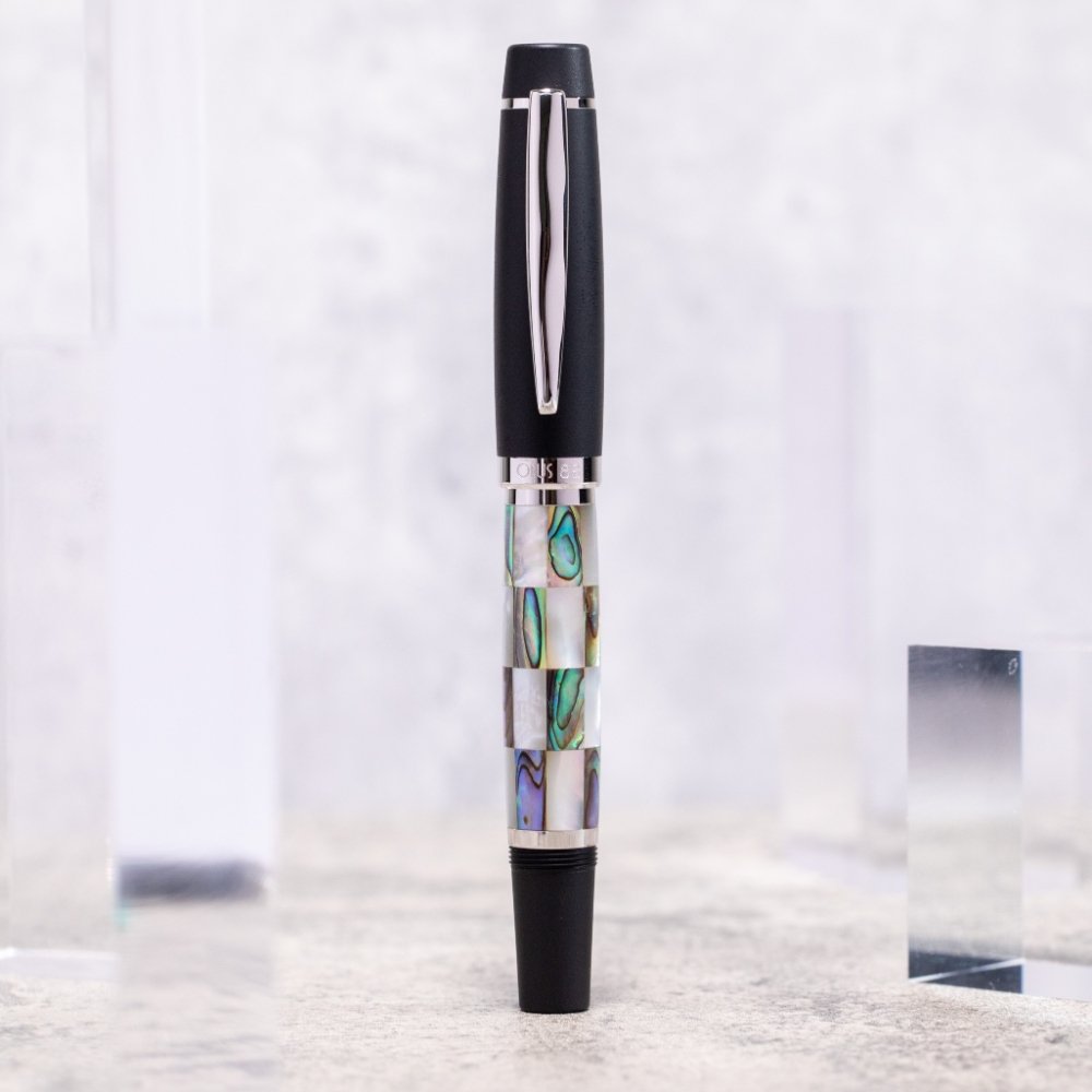 Opus 88 Premium Shell Check Fountain pen