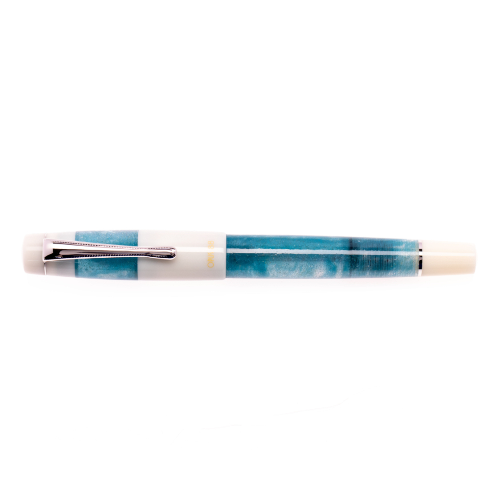 Opus 88 Koloro White Blue Plumo Estilográfica