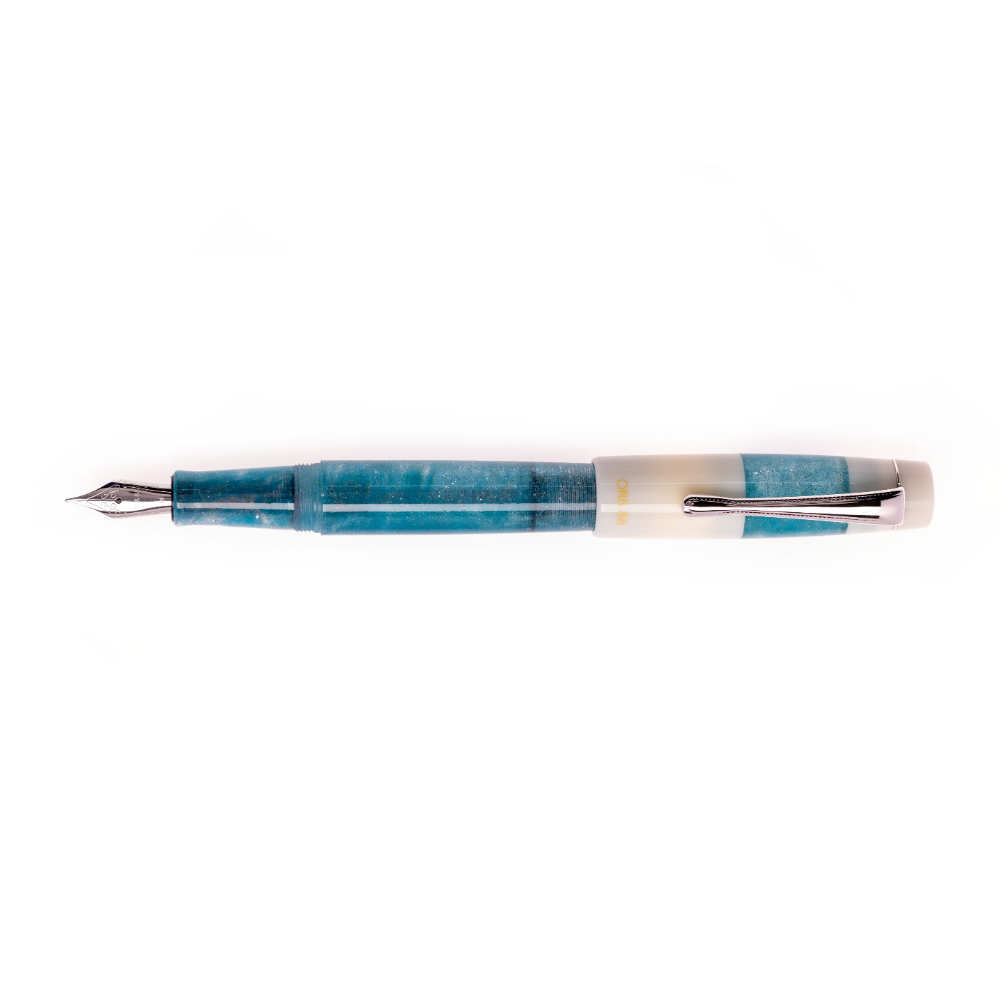 Opus 88 Koloro White Blue Plumo Estilográfica
