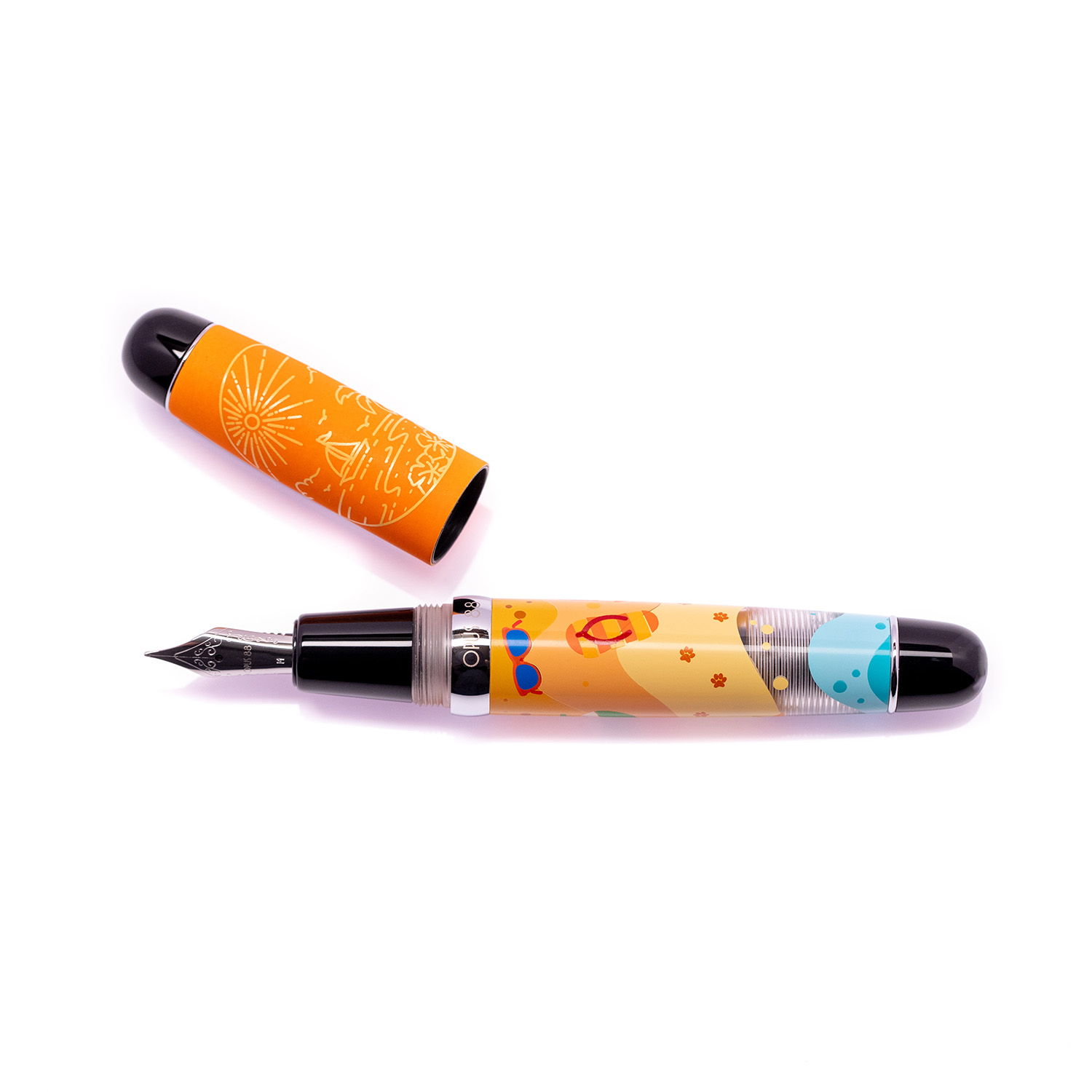 Opus 88 Mini Pocket Summer Strike Pluma estilográfica