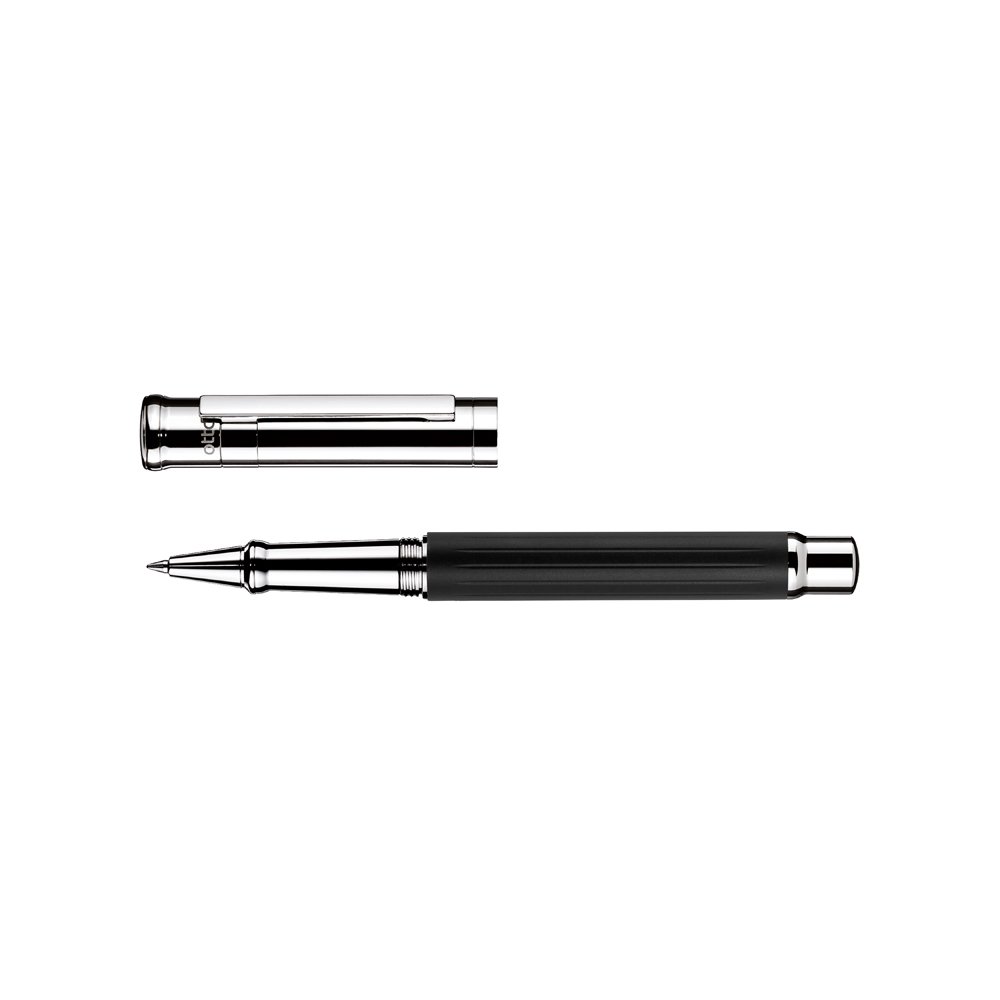 Otto Hutt Design 04 Pinstripe Black Matte Tintenroller