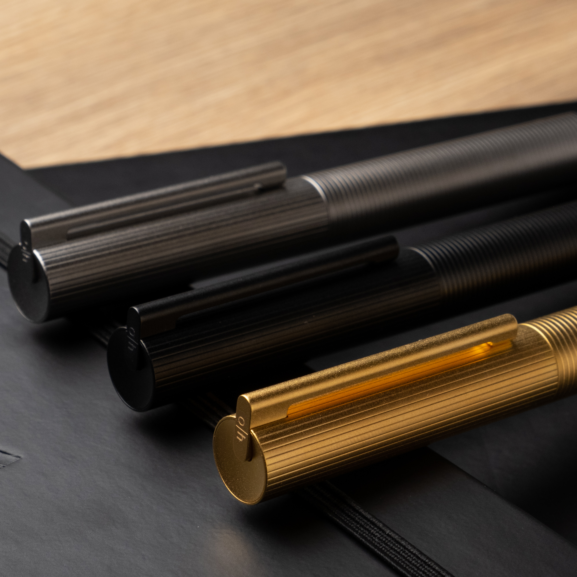 Otto Hutt Design 08 Black PVD Caneta de Tinta Permanente