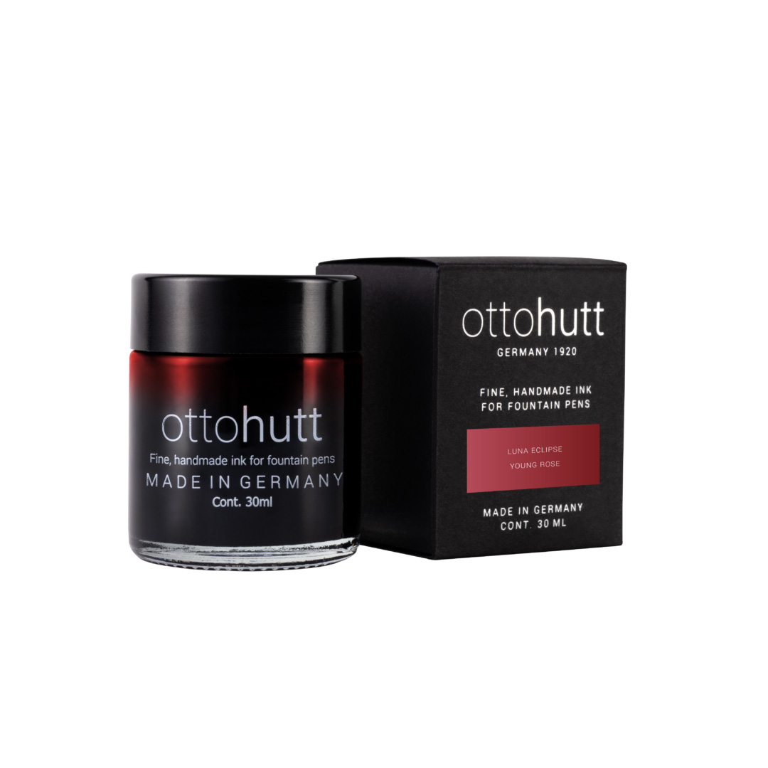 Otto Hutt Design Scented Ink Luna Eclipse Young Rose Tintenfass