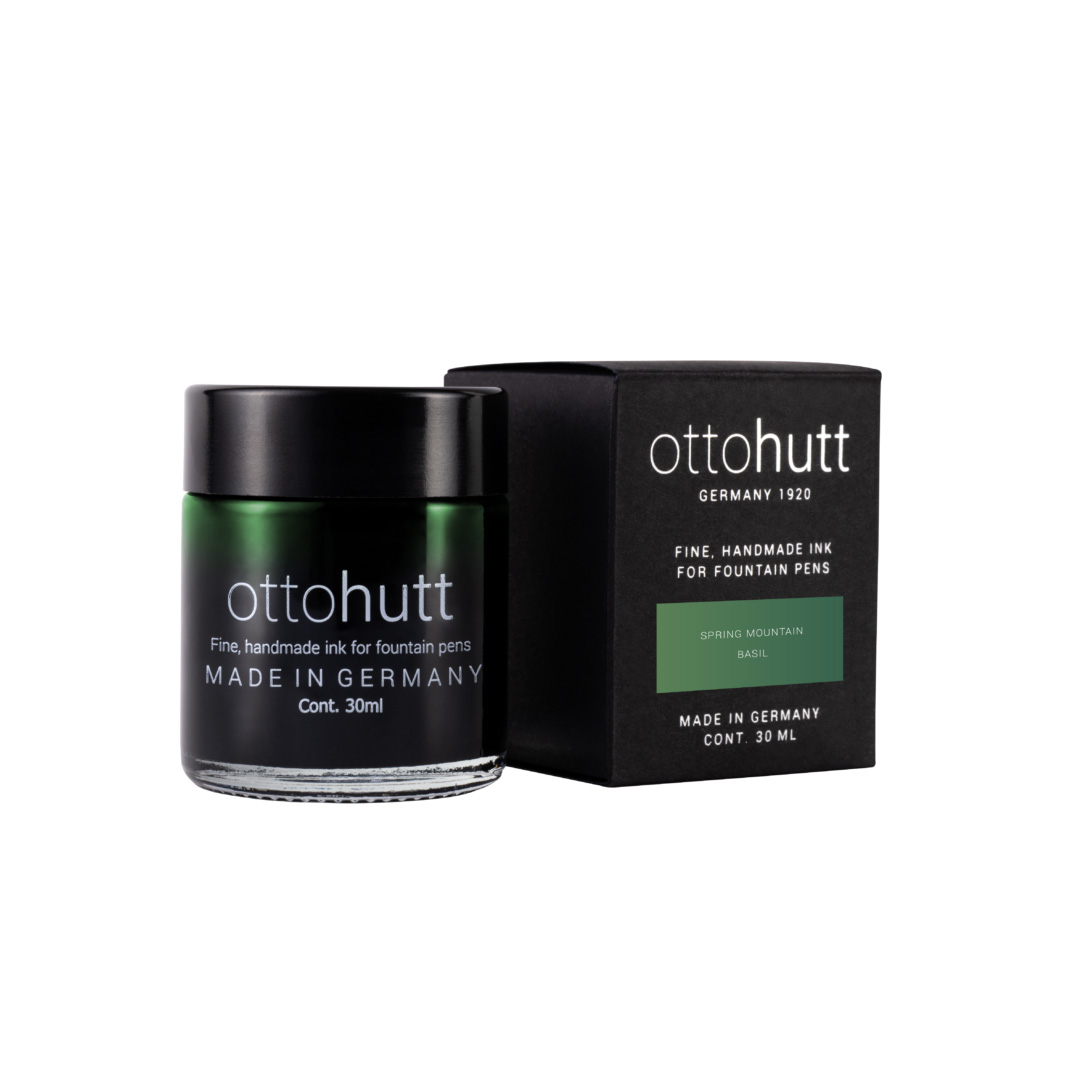 Otto Hutt Design Scented Ink Spring Mountain Basil Bläckflaska