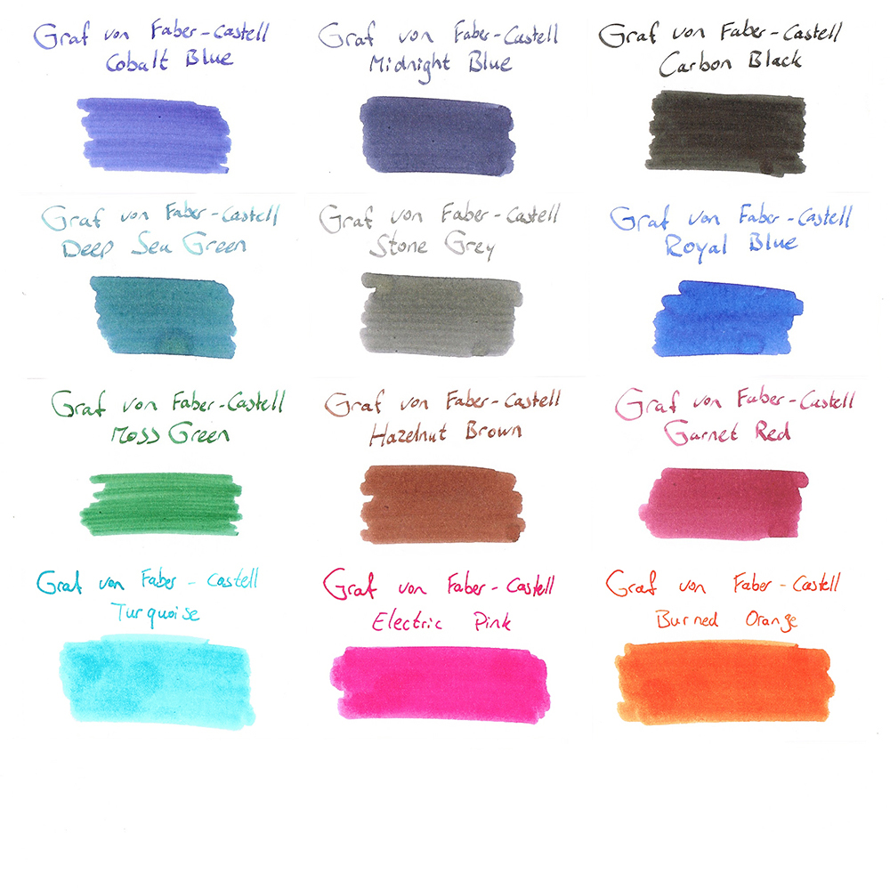 Graf von Faber-Castell Ink - Ink Bottle (10 colors)