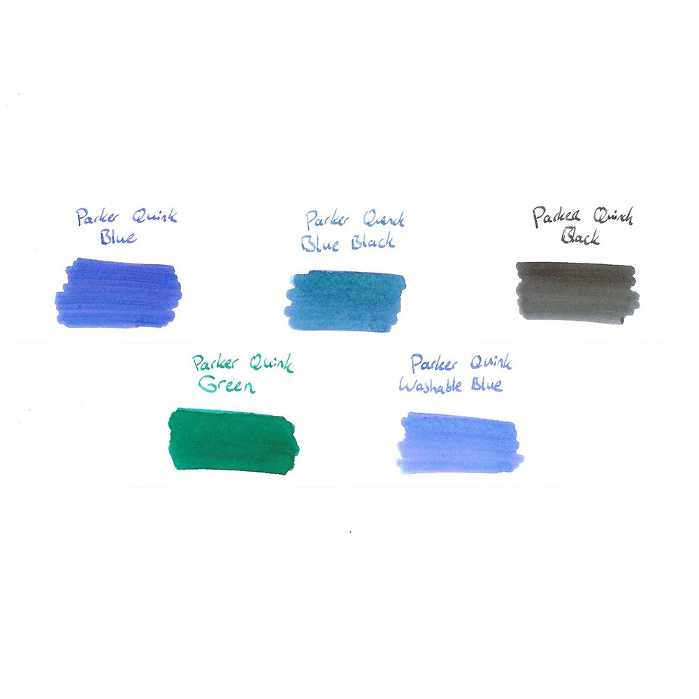 Parker Quink Inkt - Inktfles (5 kleuren)