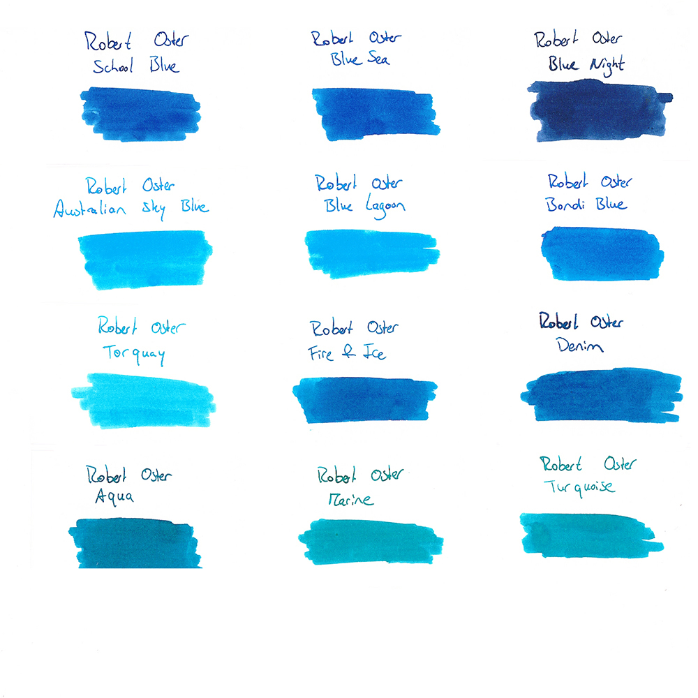 Robert Oster Signature Ink - Ink Bottles (92 colors)