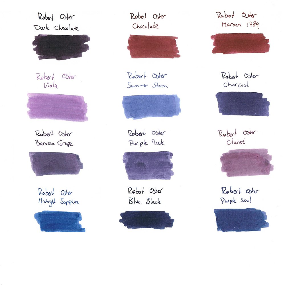 Robert Oster Signature Ink - Ink Bottles (92 colors)