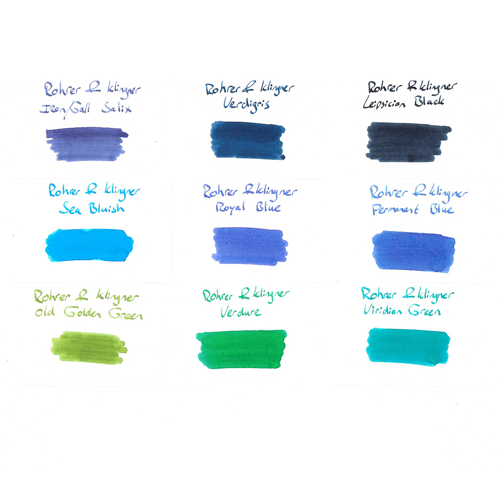 Rohrer & Klingner Inkt - Inktpot (18 kleuren)