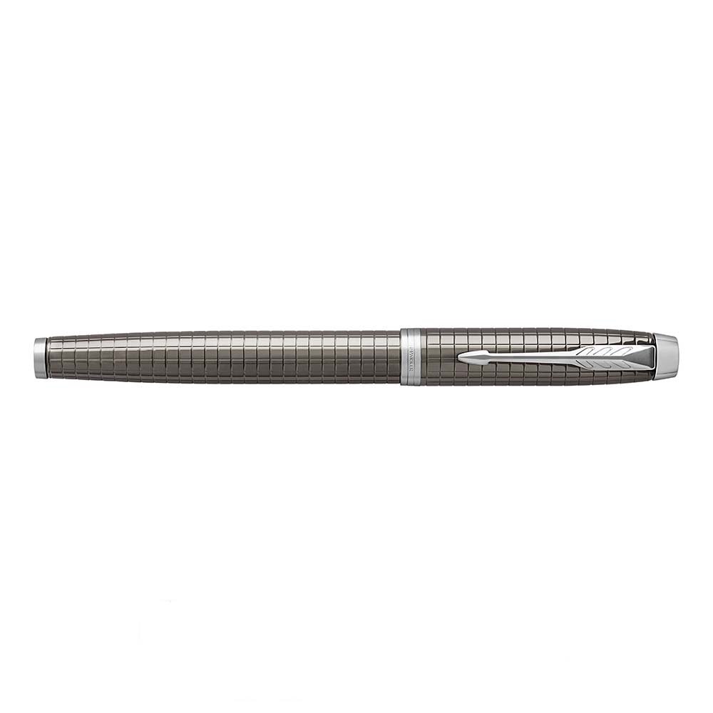 Parker IM Premium Dark Espresso Chiselled Caneta de Tinta Permanente