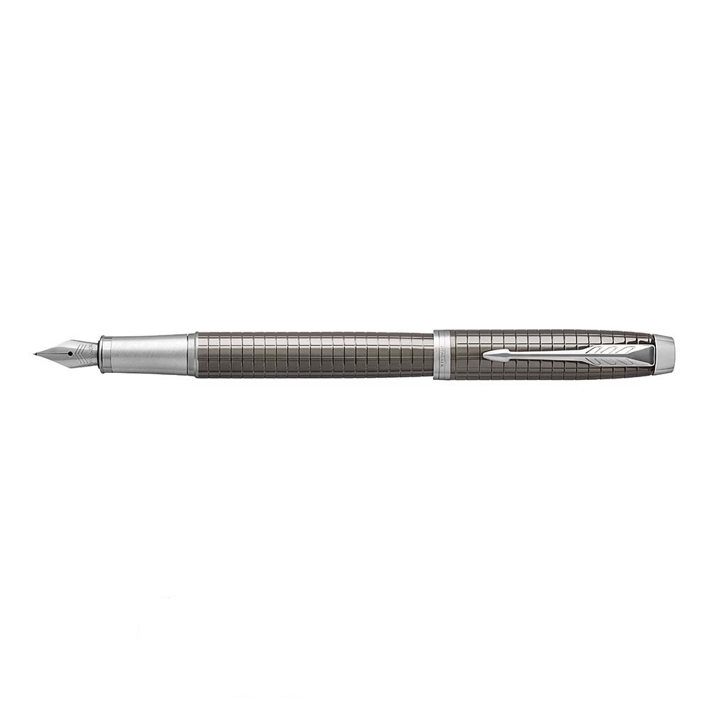 Parker IM Premium Dark Espresso Chiselled Caneta de Tinta Permanente
