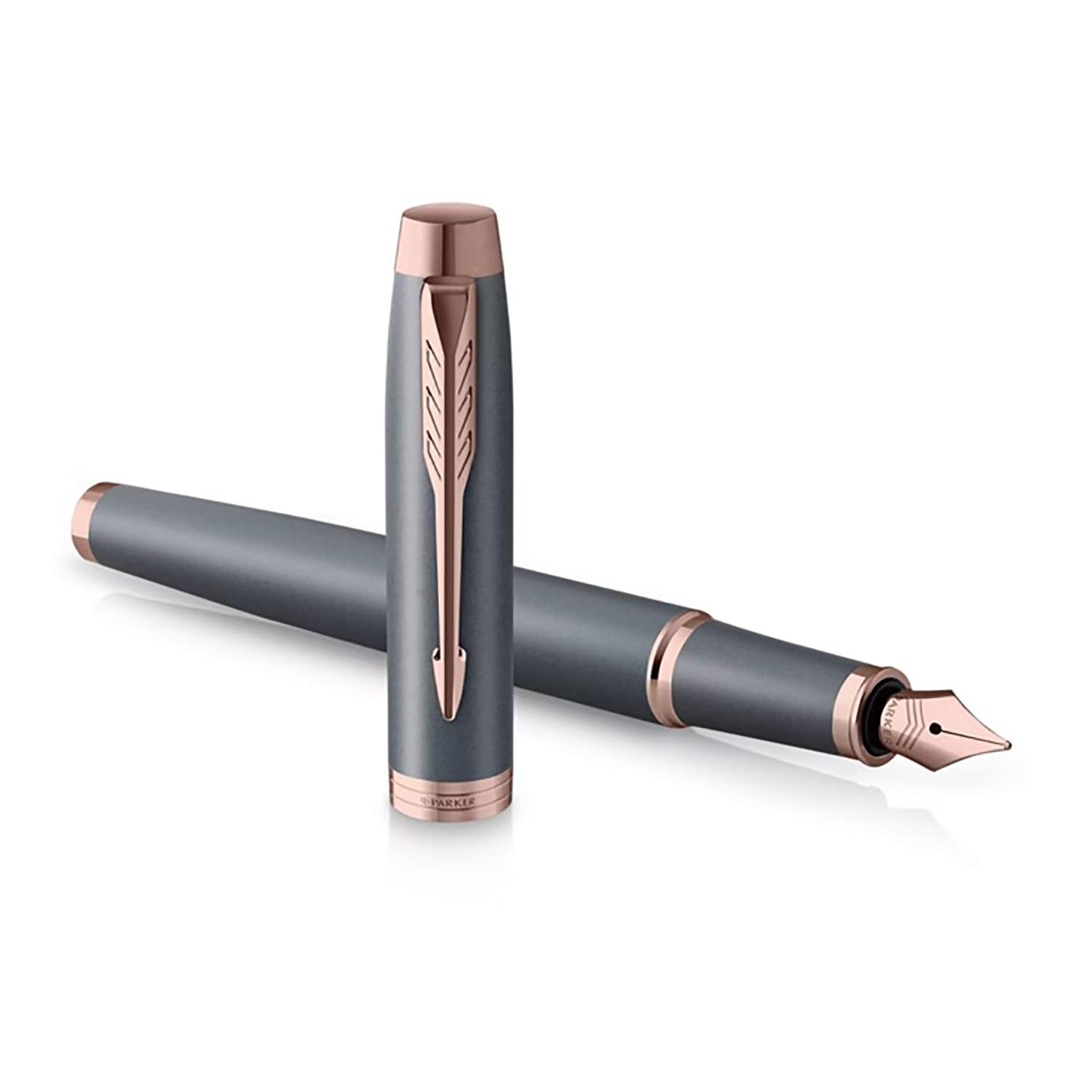 Parker IM Finishing Touch Slate Grey RGT Vulpen