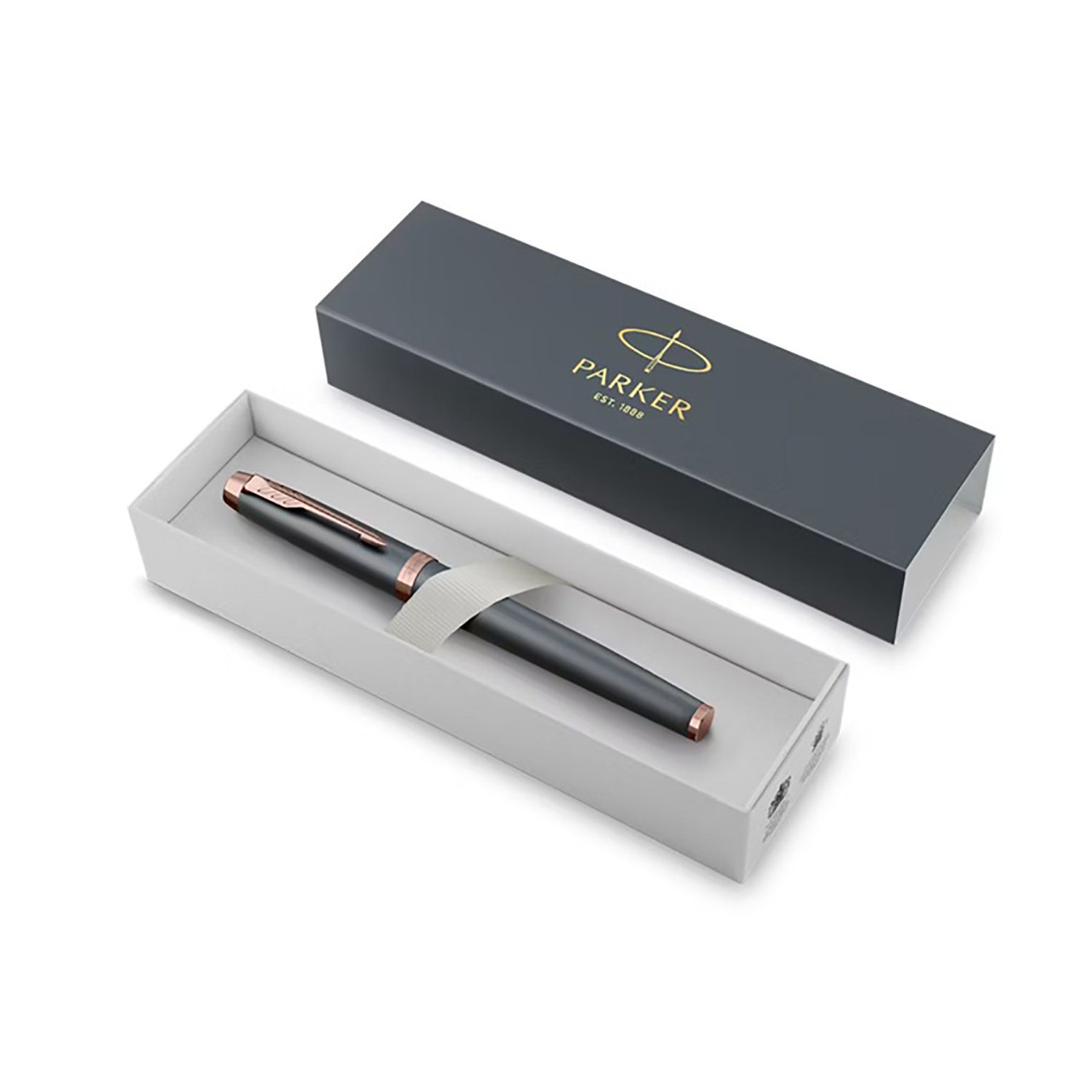 Parker IM Finishing Touch Slate Grey RGT Rollerball