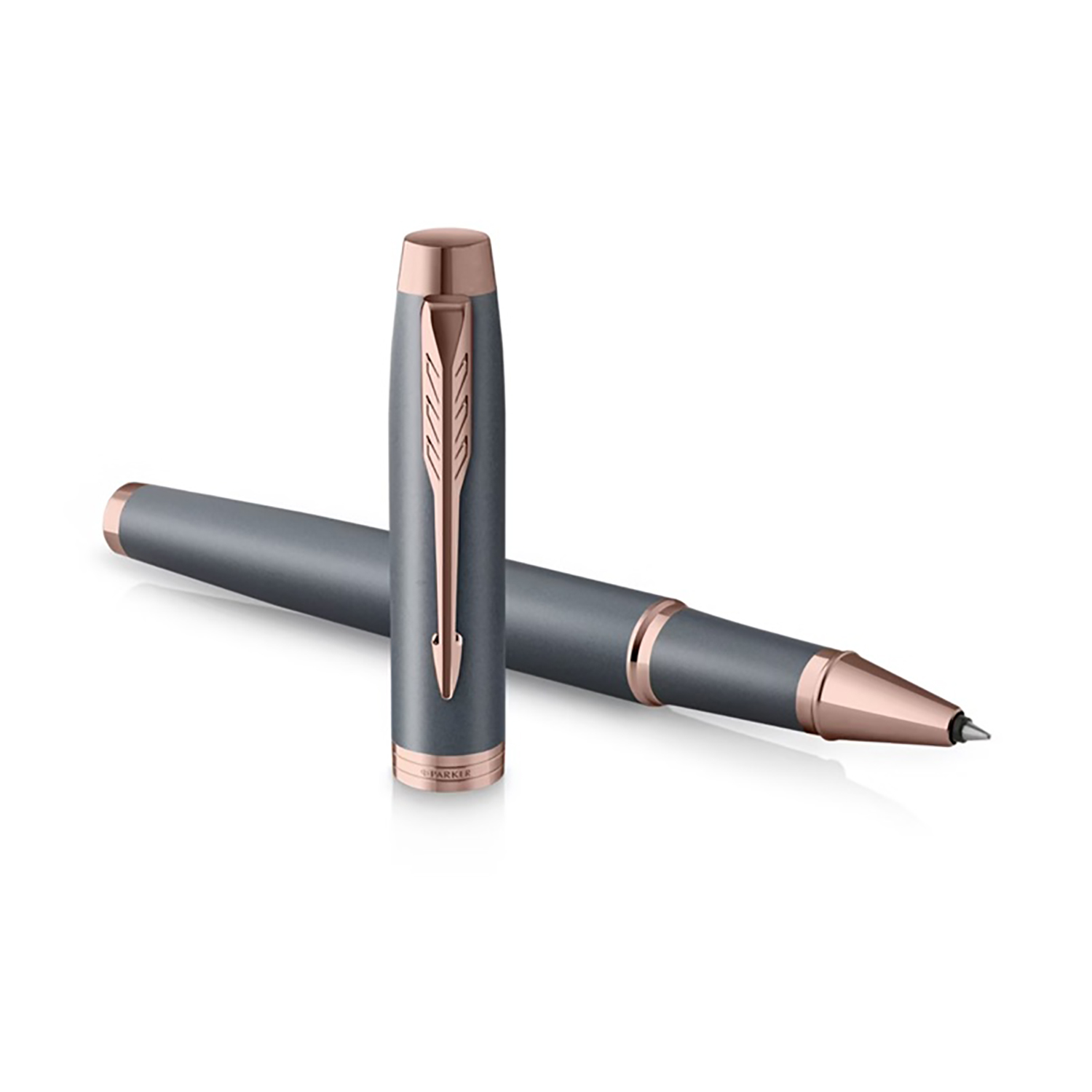 Parker IM Finishing Touch Slate Grey RGT Rollerball