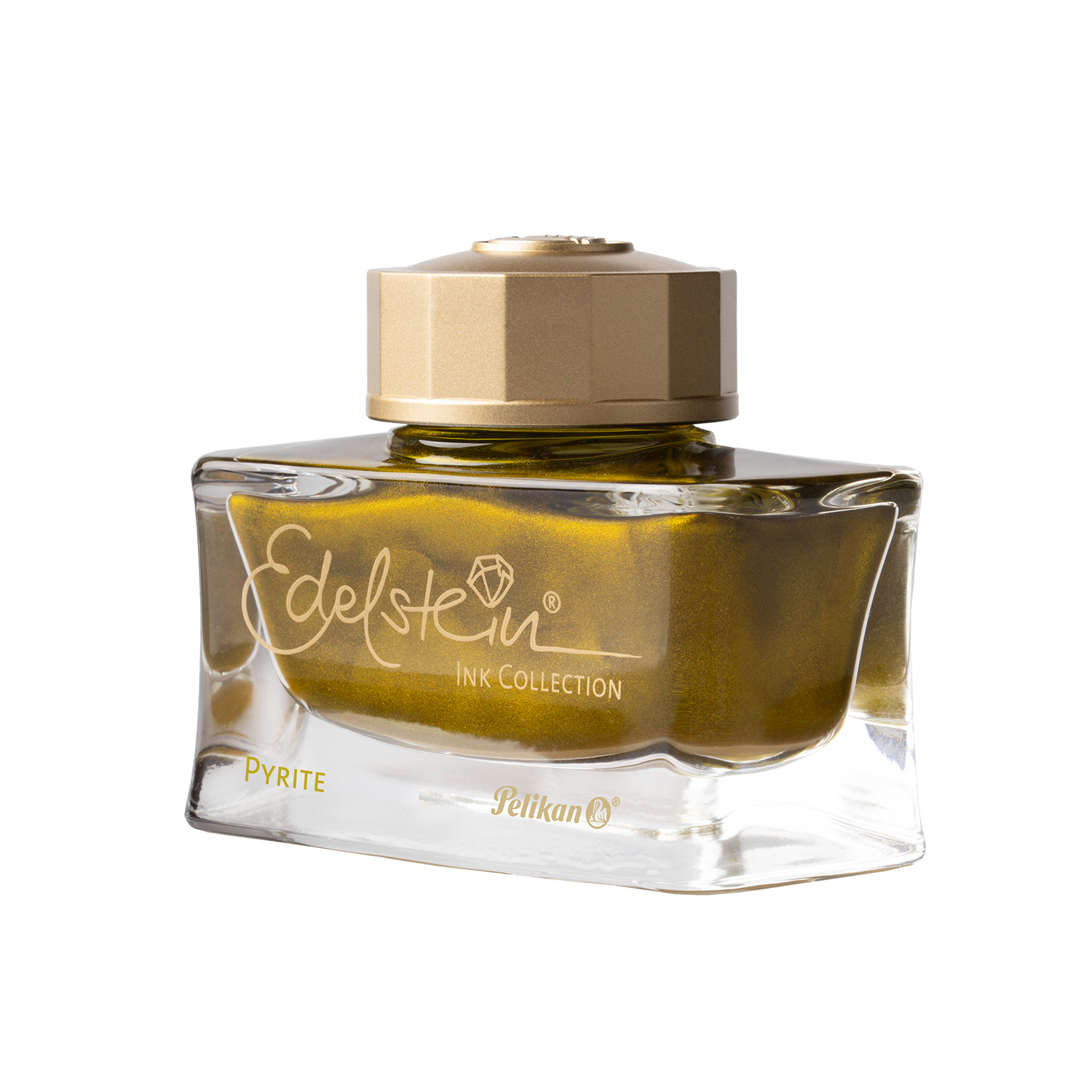 Pelikan Edelstein Ink of the Year 2026 Pyrite Ink Bottle