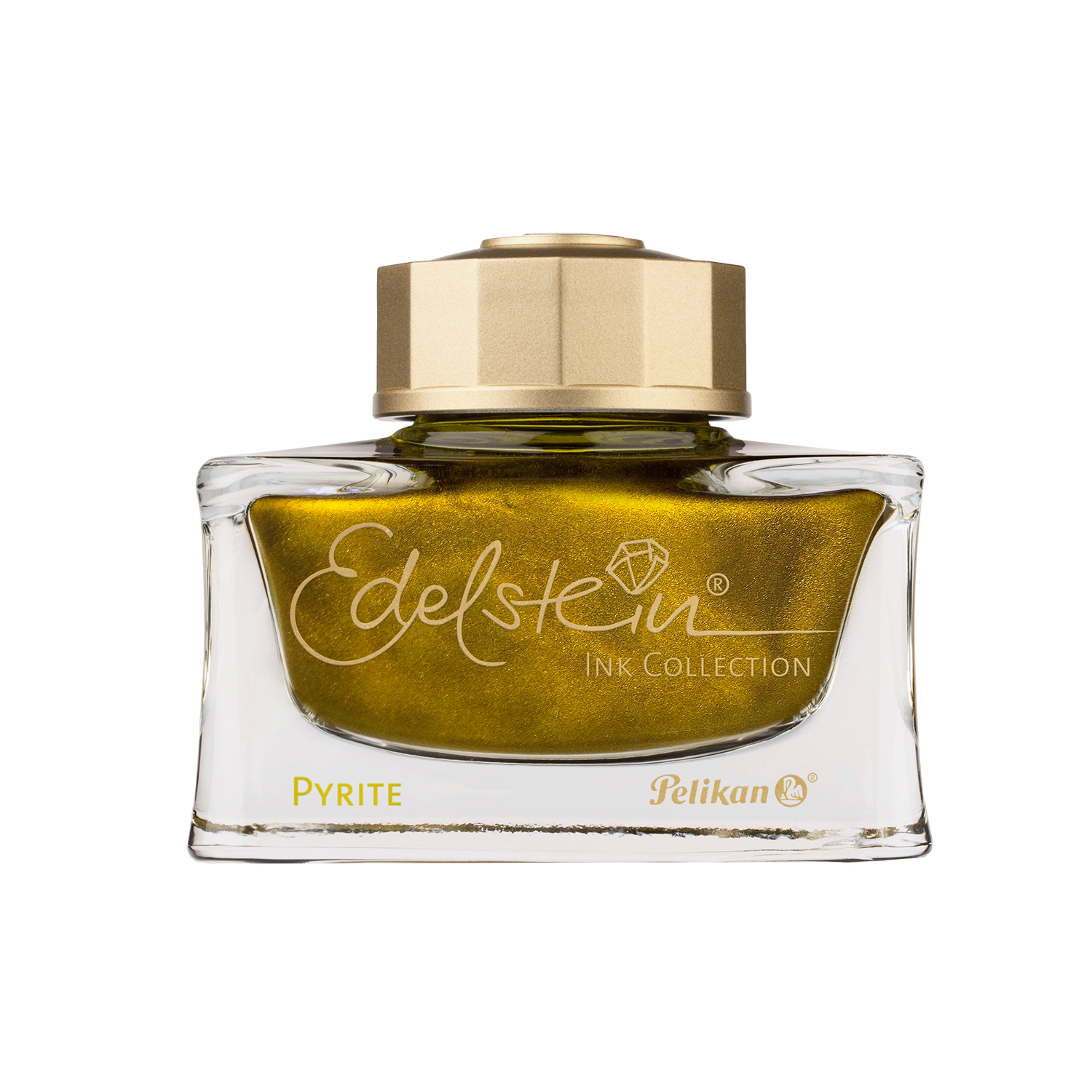 Pelikan Edelstein Ink of the Year 2026 Pyrite Ink Bottle