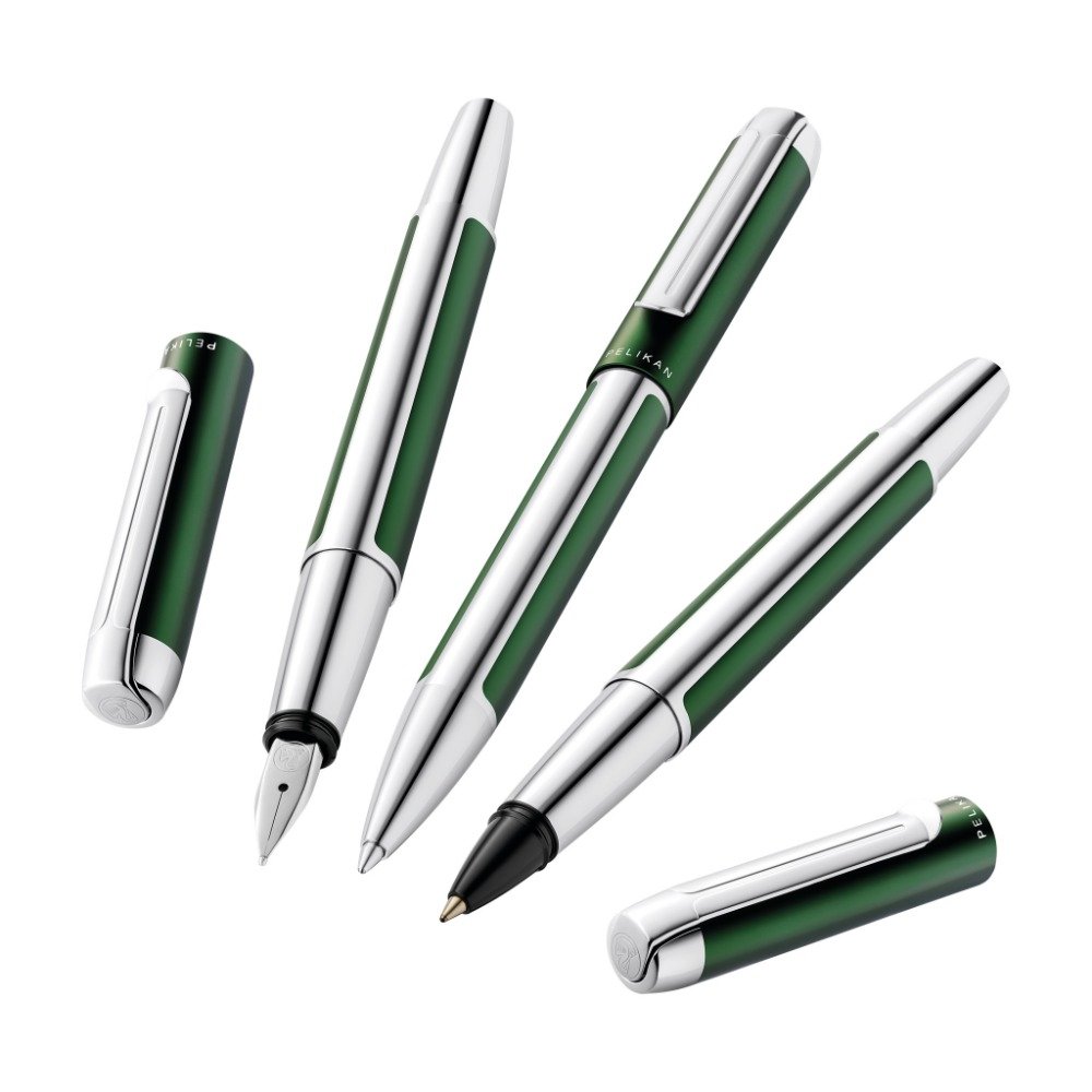 Pelikan Pura Forest Green Caneta de Tinta Permanente
