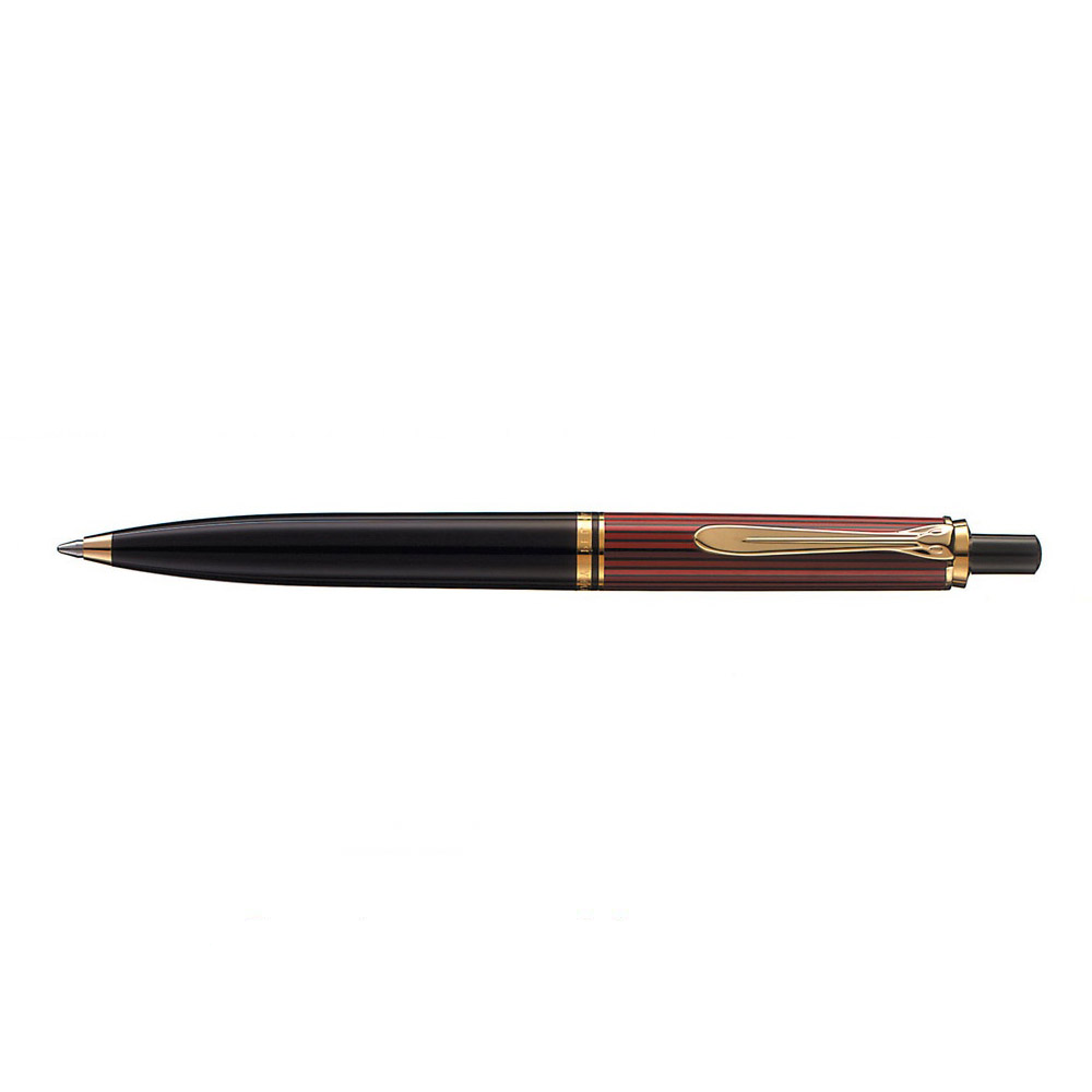 Pelikan Souverän K400 Zwart/Rood Balpen