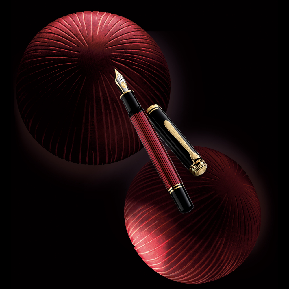 Pelikan Souverän M800 Black-Red Pióro Wieczne
