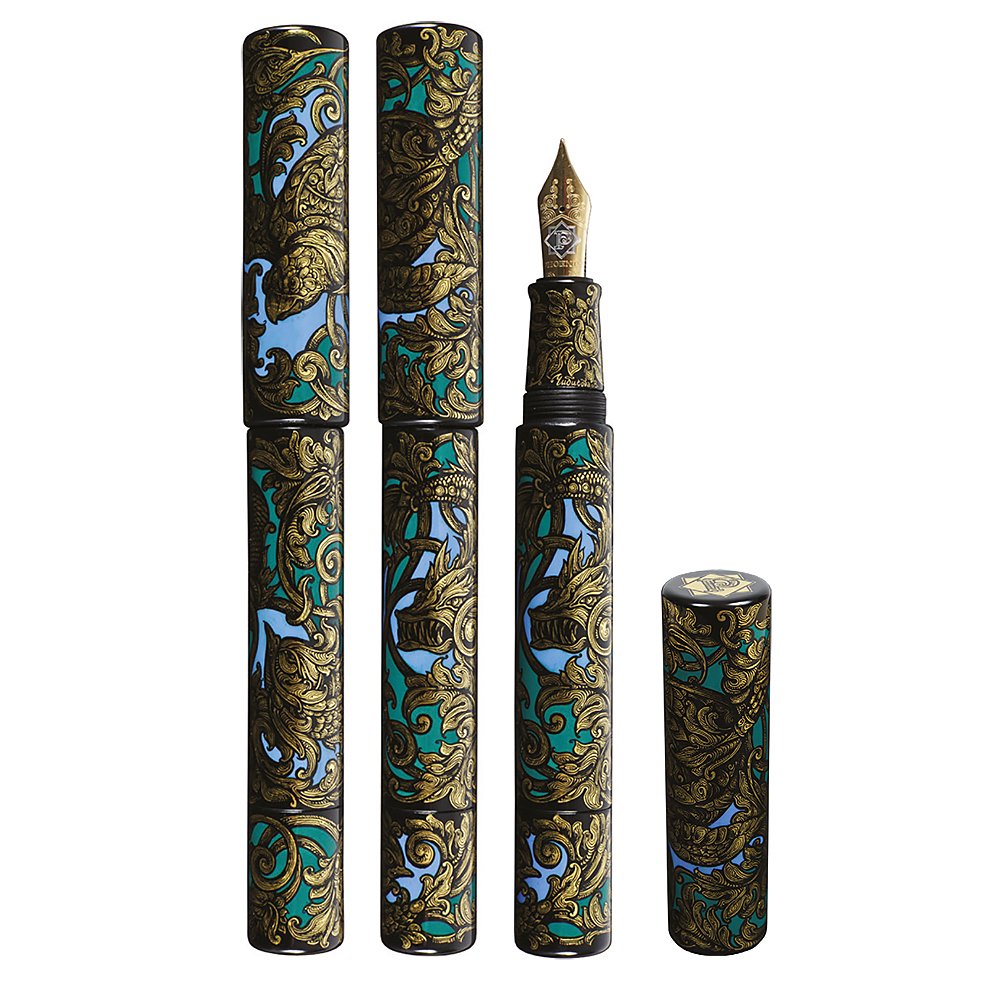 Phoenix Lacquer Art Ornaments Golden Turtle Vulpen