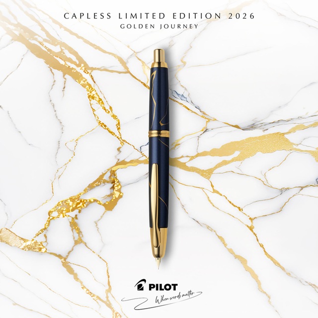 Pilot Capless Golden Journey 2026 Limited Edition Fountain Pen