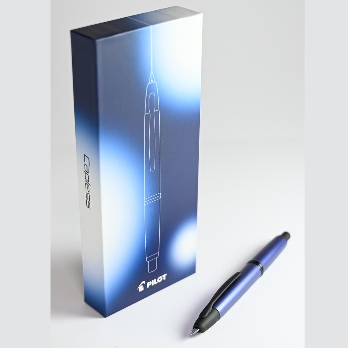 Pilot Capless Stainless Matte Steel Purple Limited Edition Vulpen