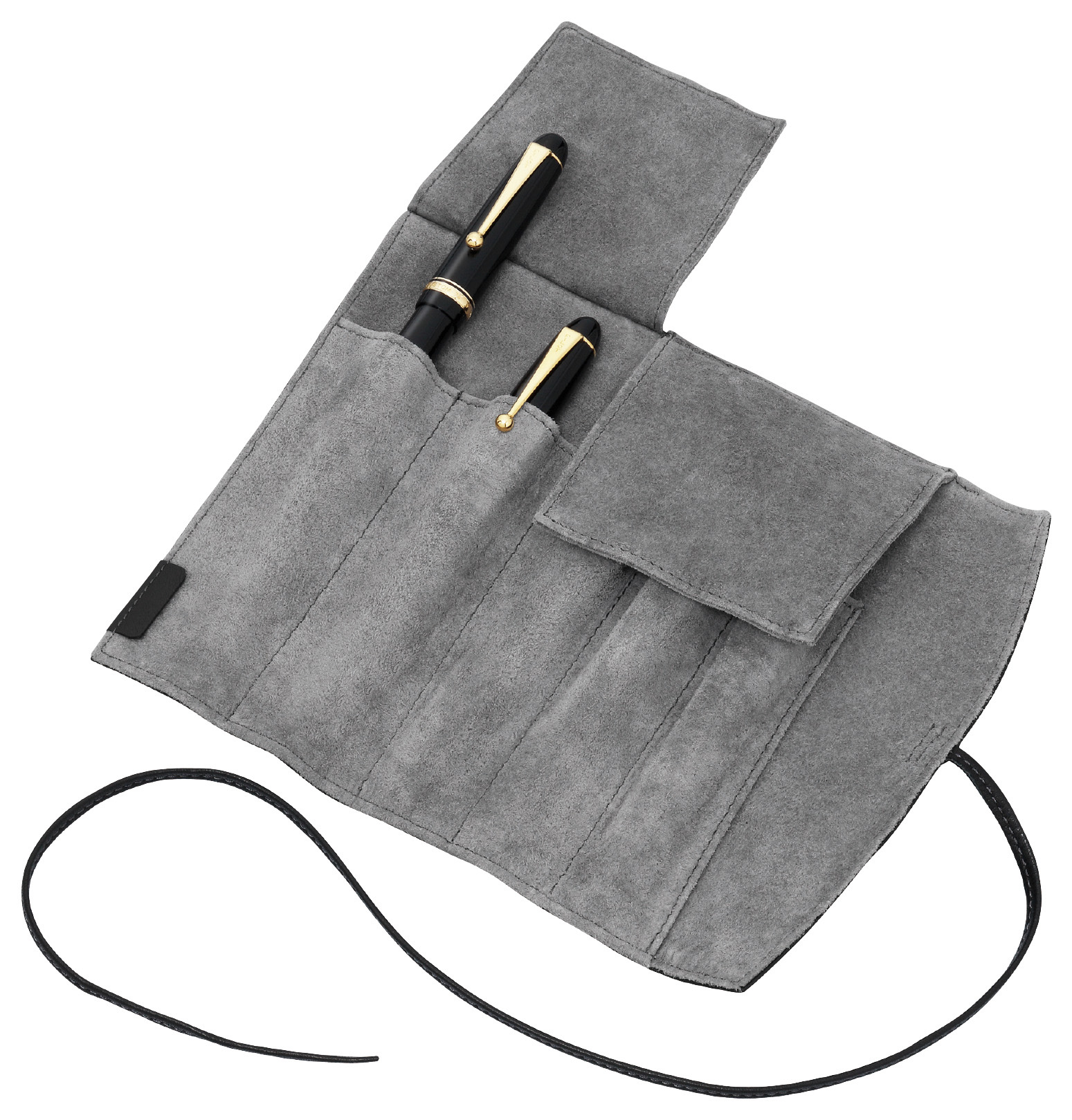 Pilot Pensemble Leather Pen Case Brown (Fivefold)