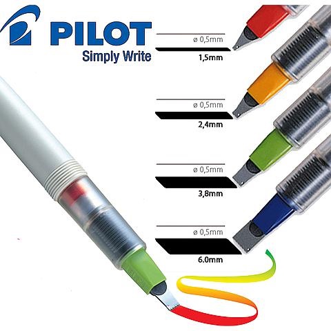 Pilot Parallel 3.8mm Green Pluma estilográfica
