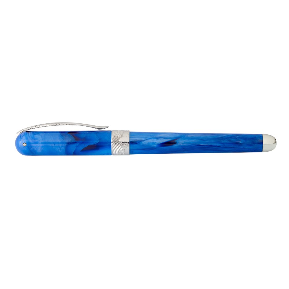 Pineider Avatar UltraResin Neptune Blue Rollerball