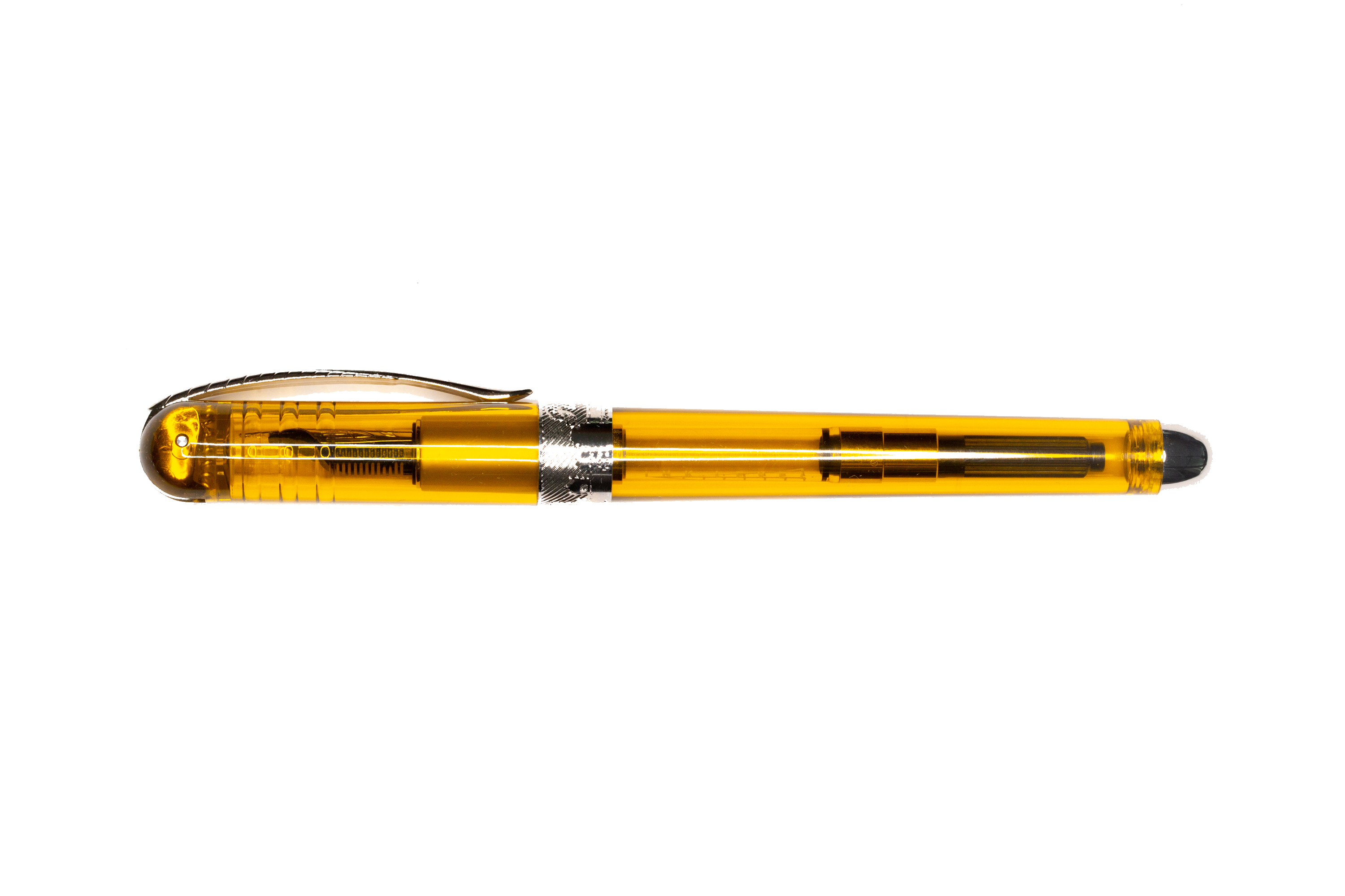 Pineider Avatar UltraResin Demonstrator Amber Fountain pen