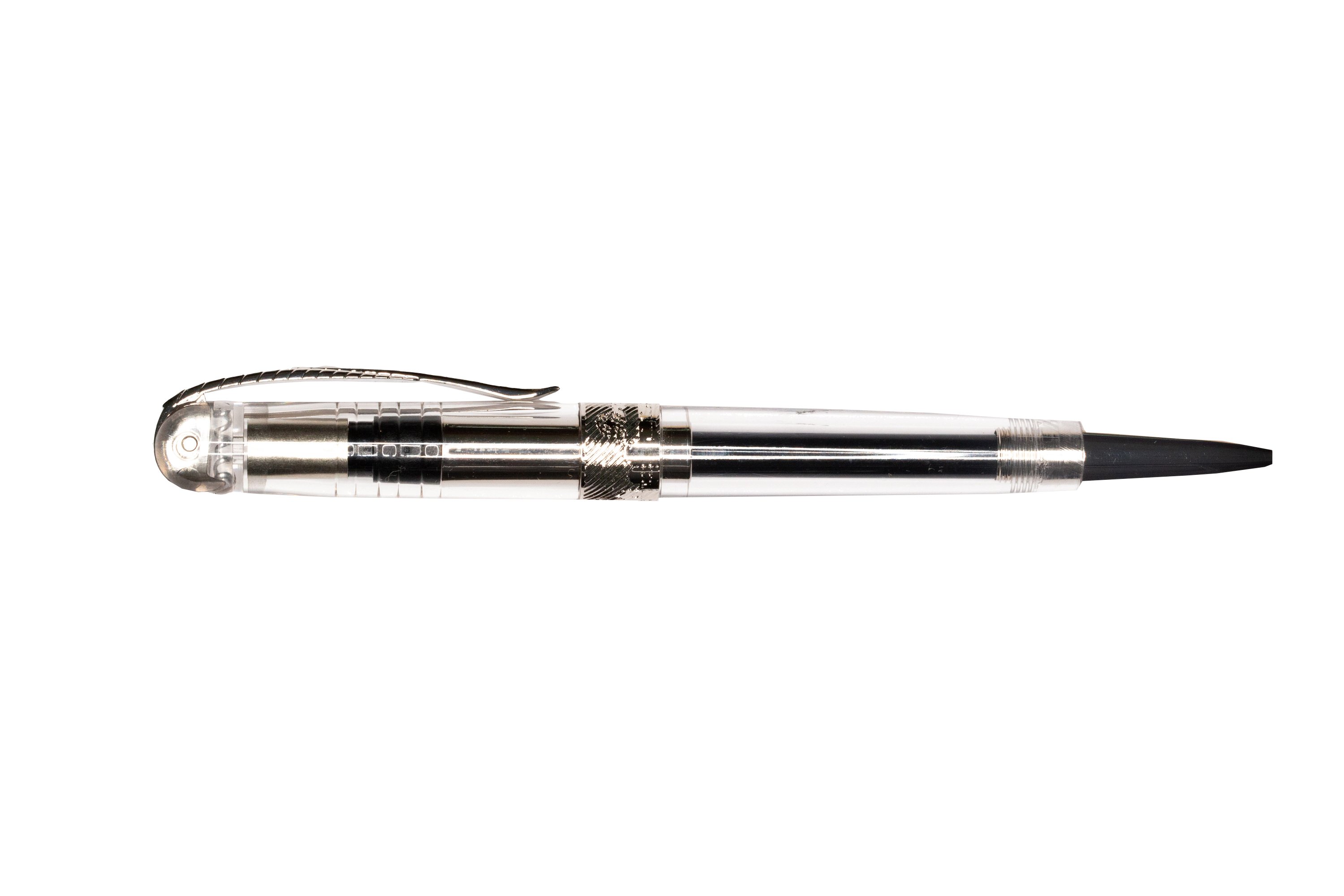 Pineider Avatar UltraResin Demonstrator Clear Ballpoint