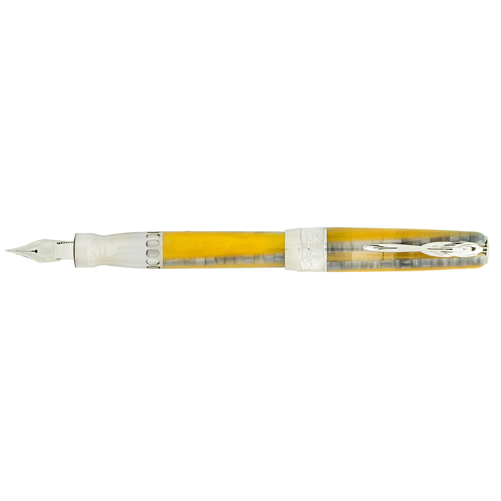 Pineider La Grande Bellezza Arco Bysantium Gold Stone Fountain pen