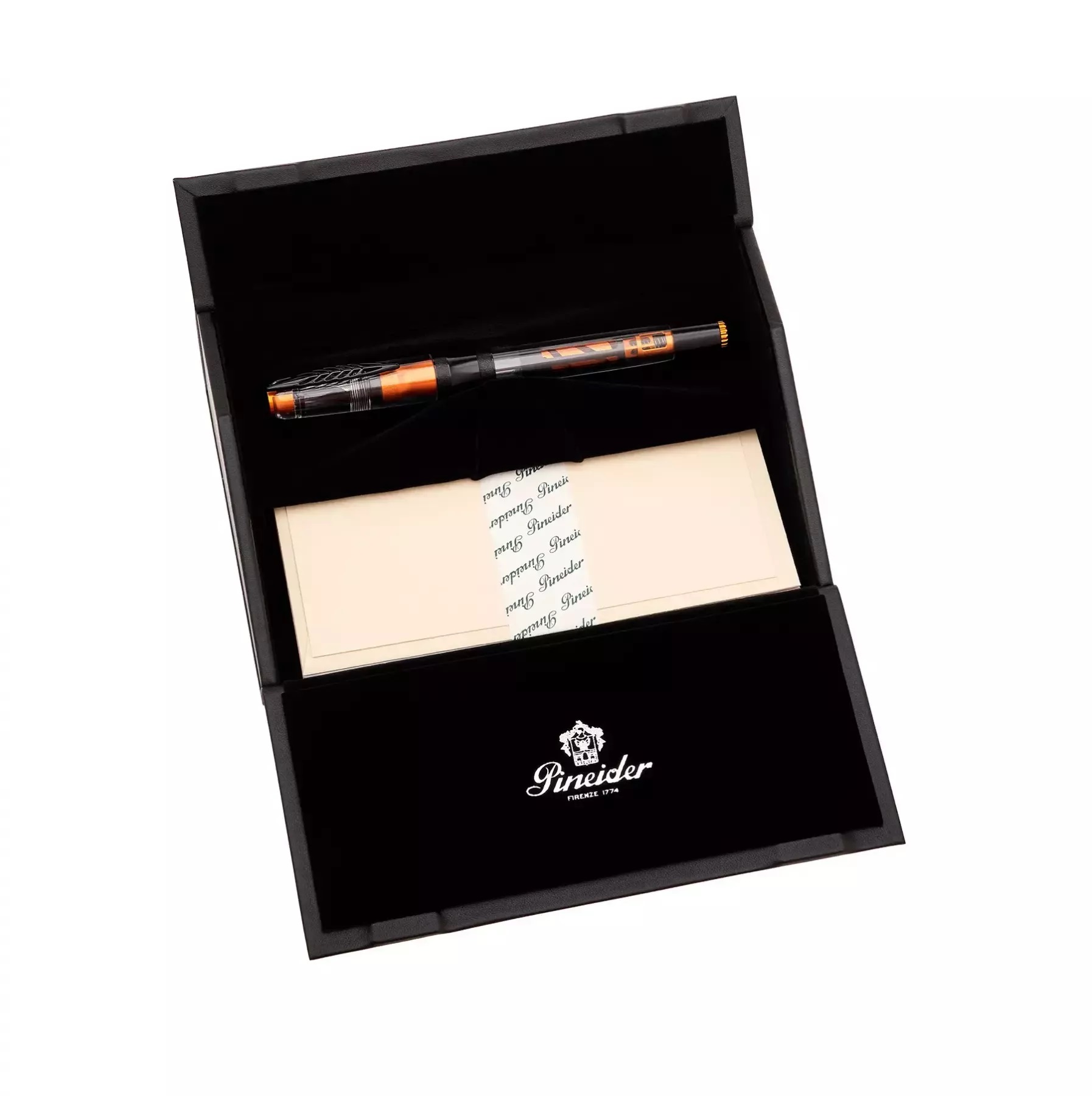 Pineider Mistery Fast Filler Demo Sunrise Orange RT Pluma estilográfica