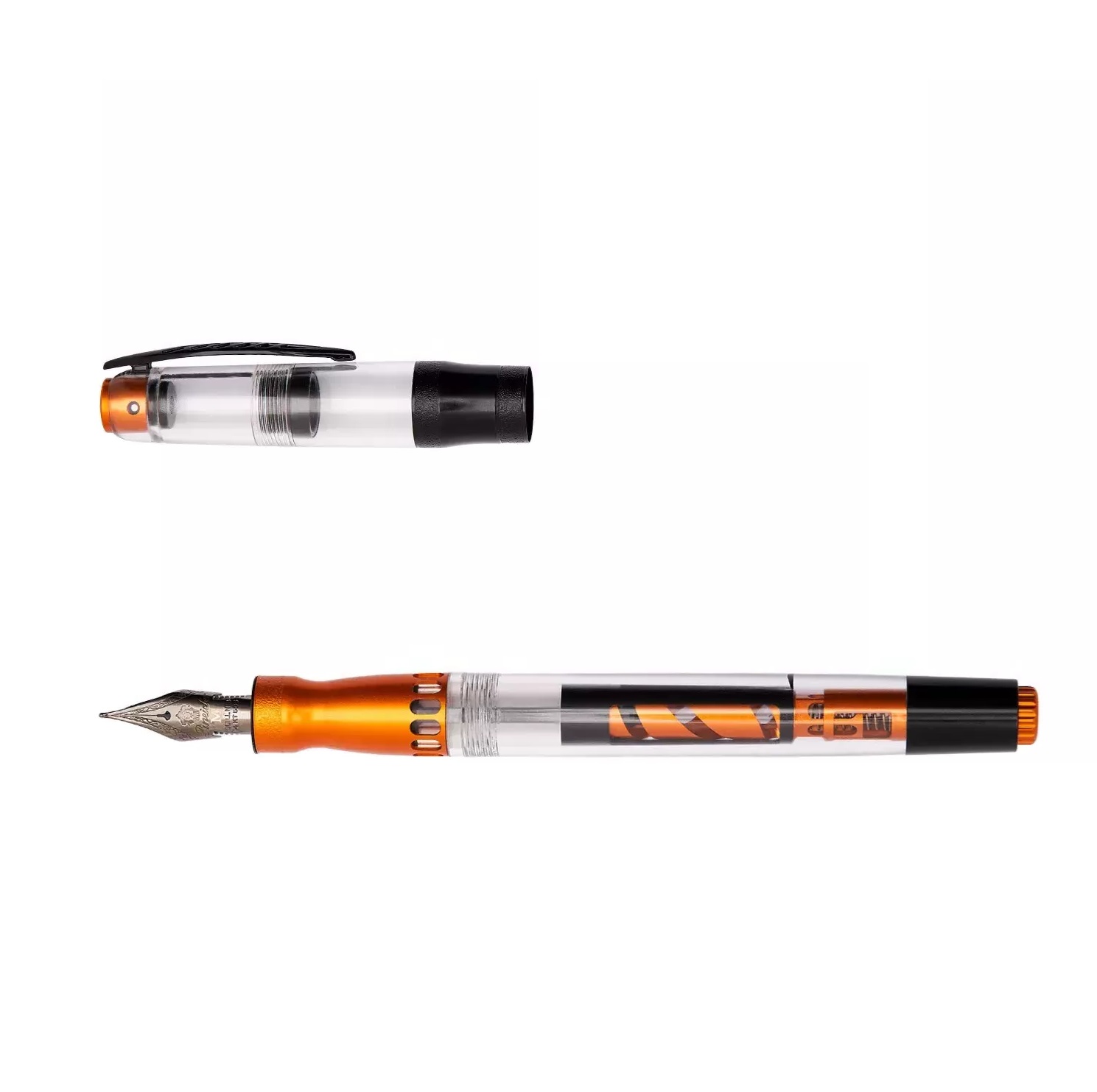 Pineider Mistery Fast Filler Demo Sunrise Orange RT Pluma estilográfica