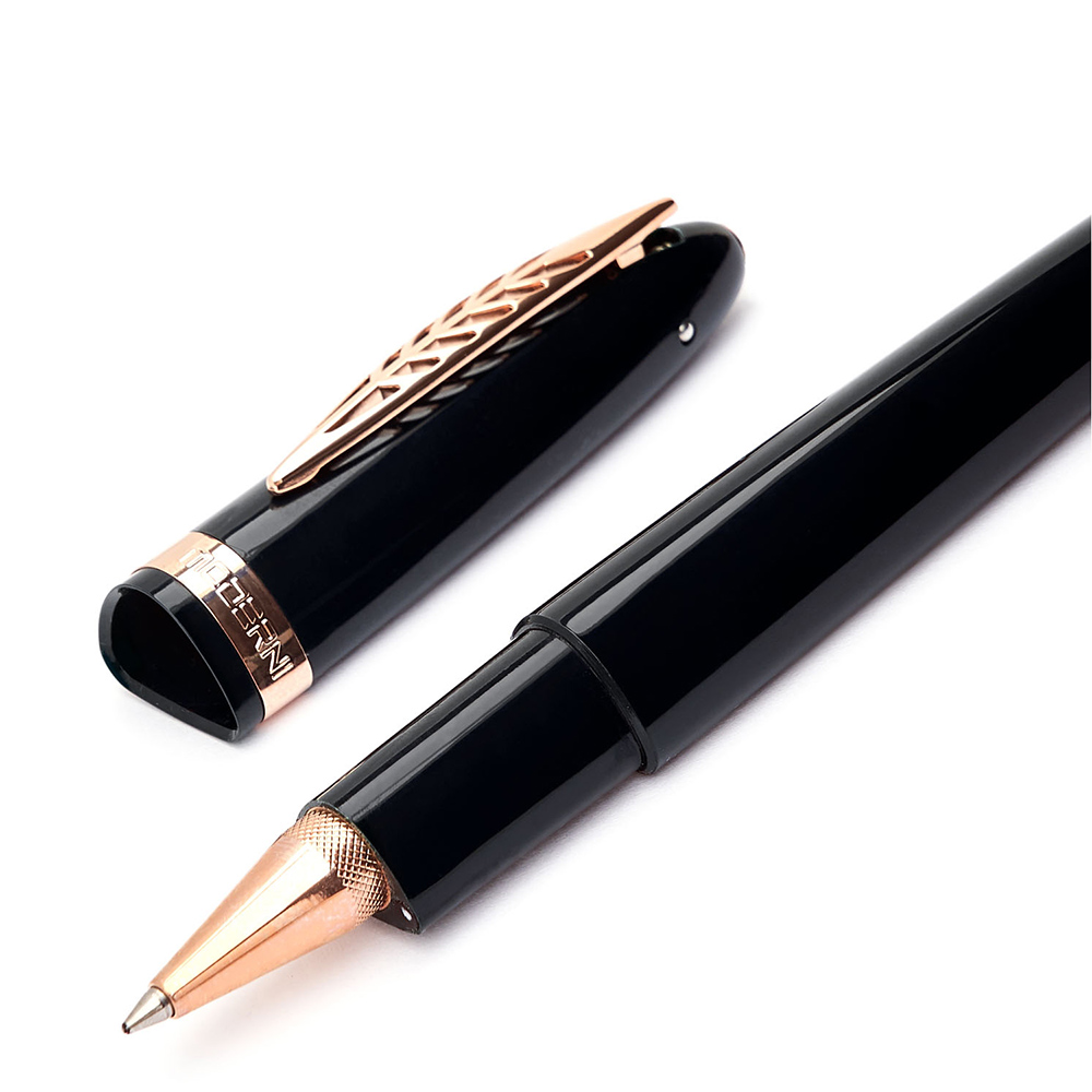 Pineider Modern Times Black RGT Rollerball