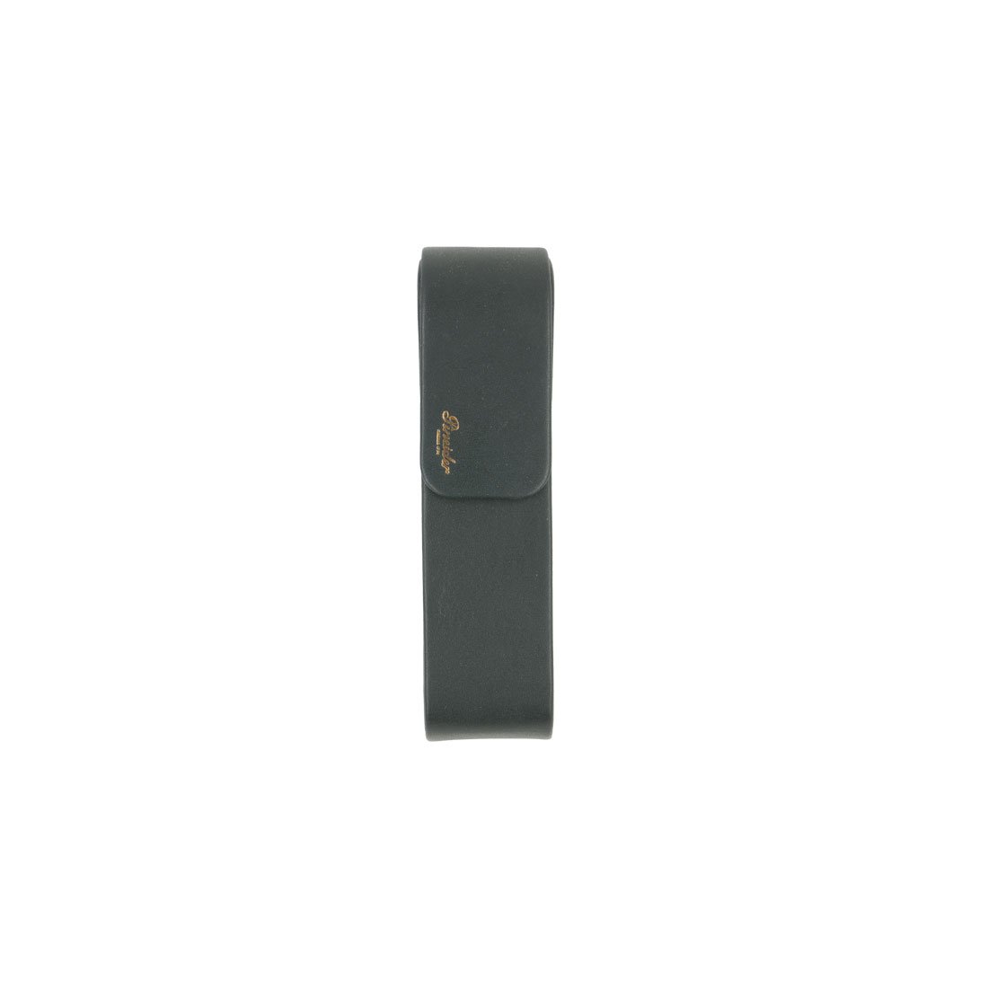 Pineider Leather Green Pen Pouch Double