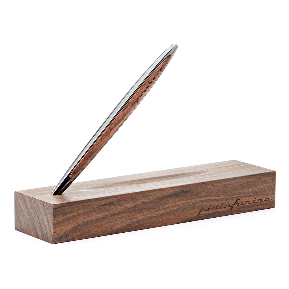 Pininfarina Cambiano Walnut Polished Black Ethergraf Crayon