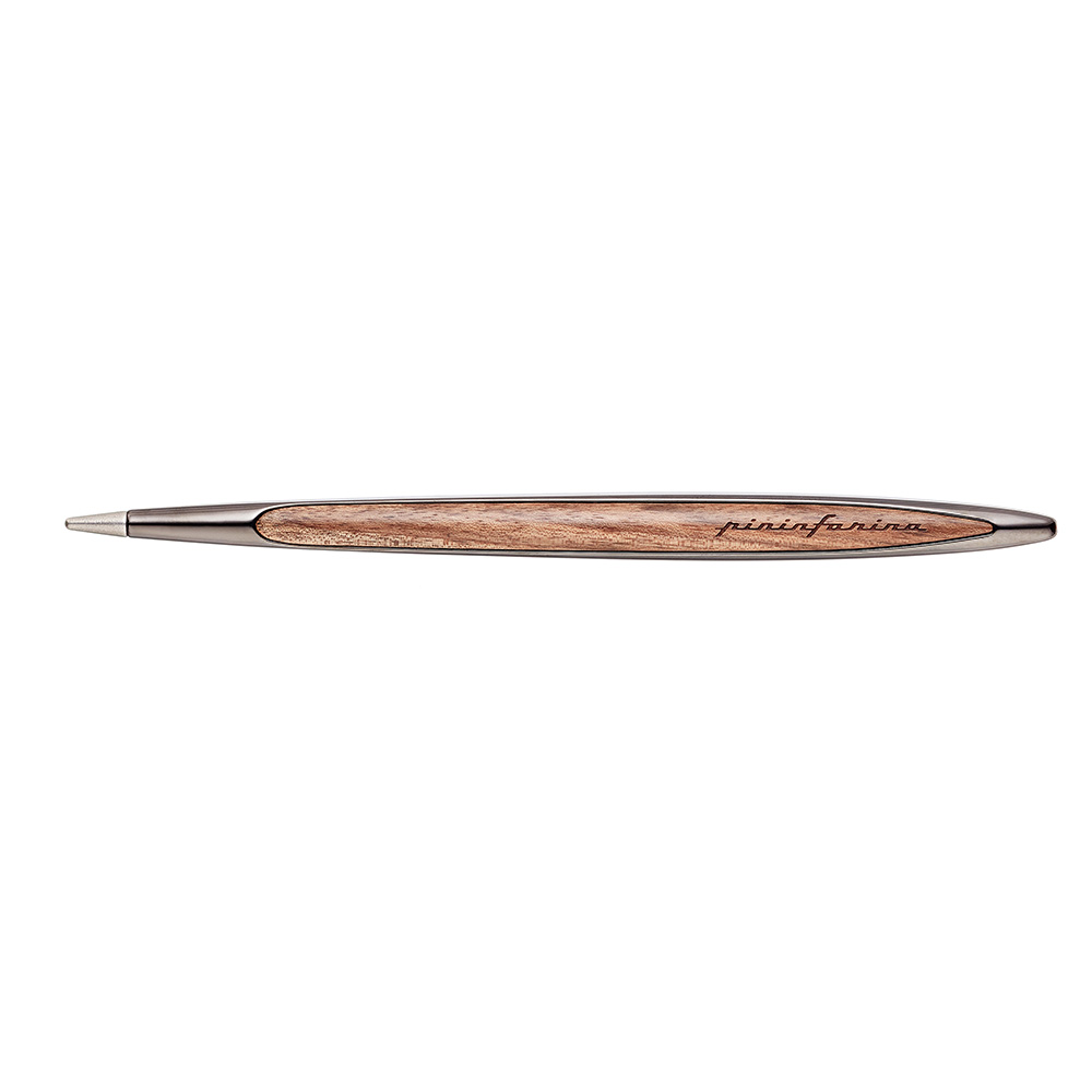 Pininfarina Cambiano Walnut Polished Black Ethergraf Crayon