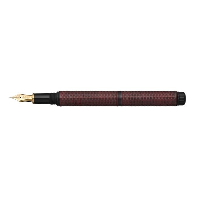 Platinum Izumo Bamboo Weaving Gozame Benikabairo Fountain pen