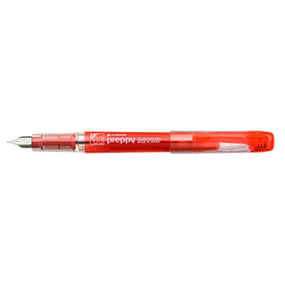 Platinum Preppy Red Fountain pen
